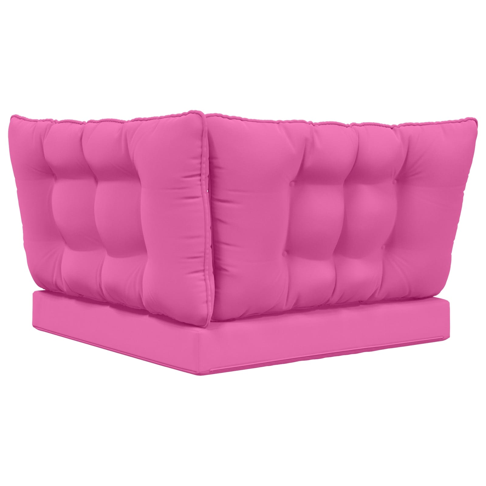 Lauko sofa pagalvėlė 3 pcs Rožinė Poliesteris