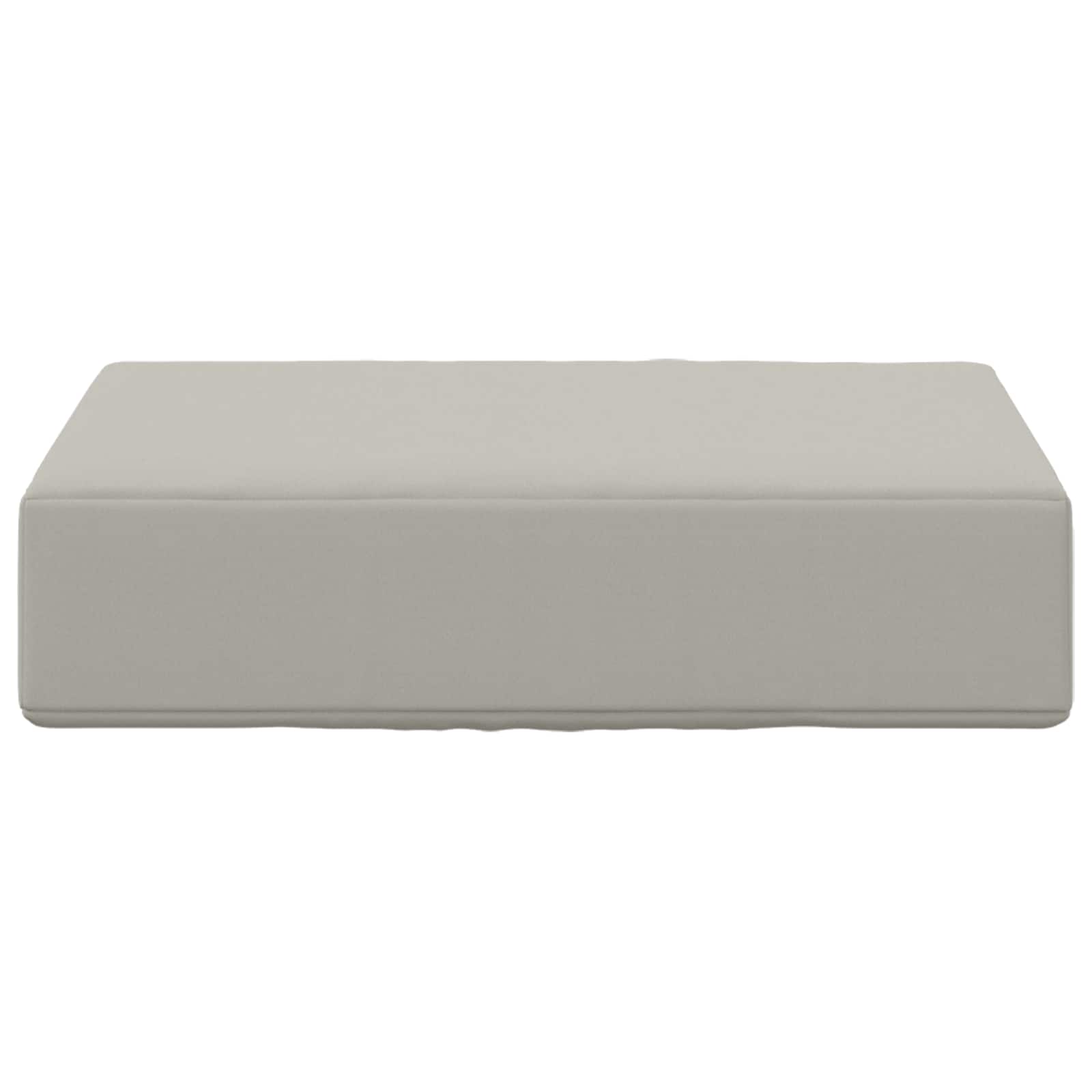 Lauko Sėdimosios Pagalvė Pilka 40 x 40 x 8 cm 100% poliesteris