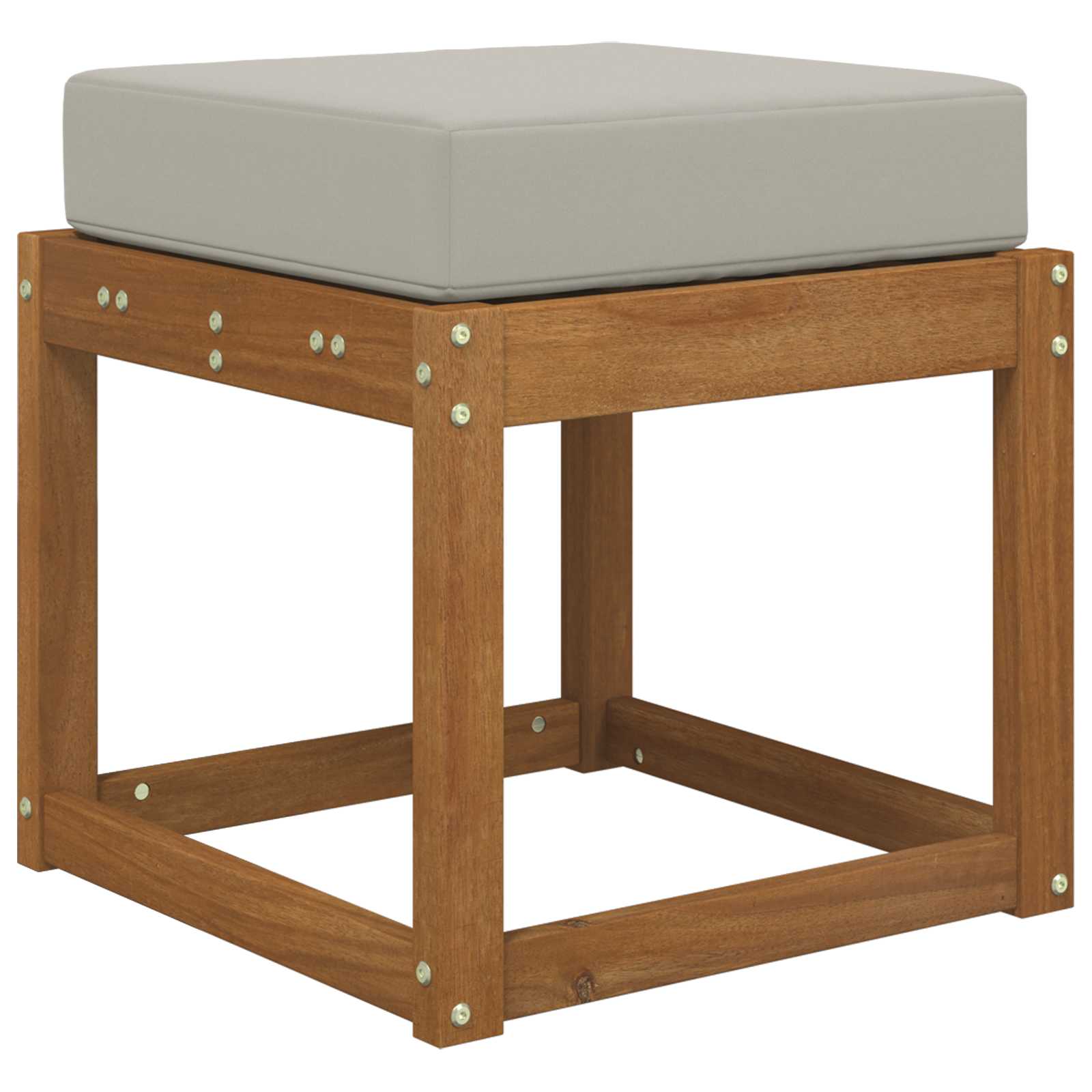 Lauko Sėdimosios Pagalvė Pilka 40 x 40 x 8 cm 100% poliesteris