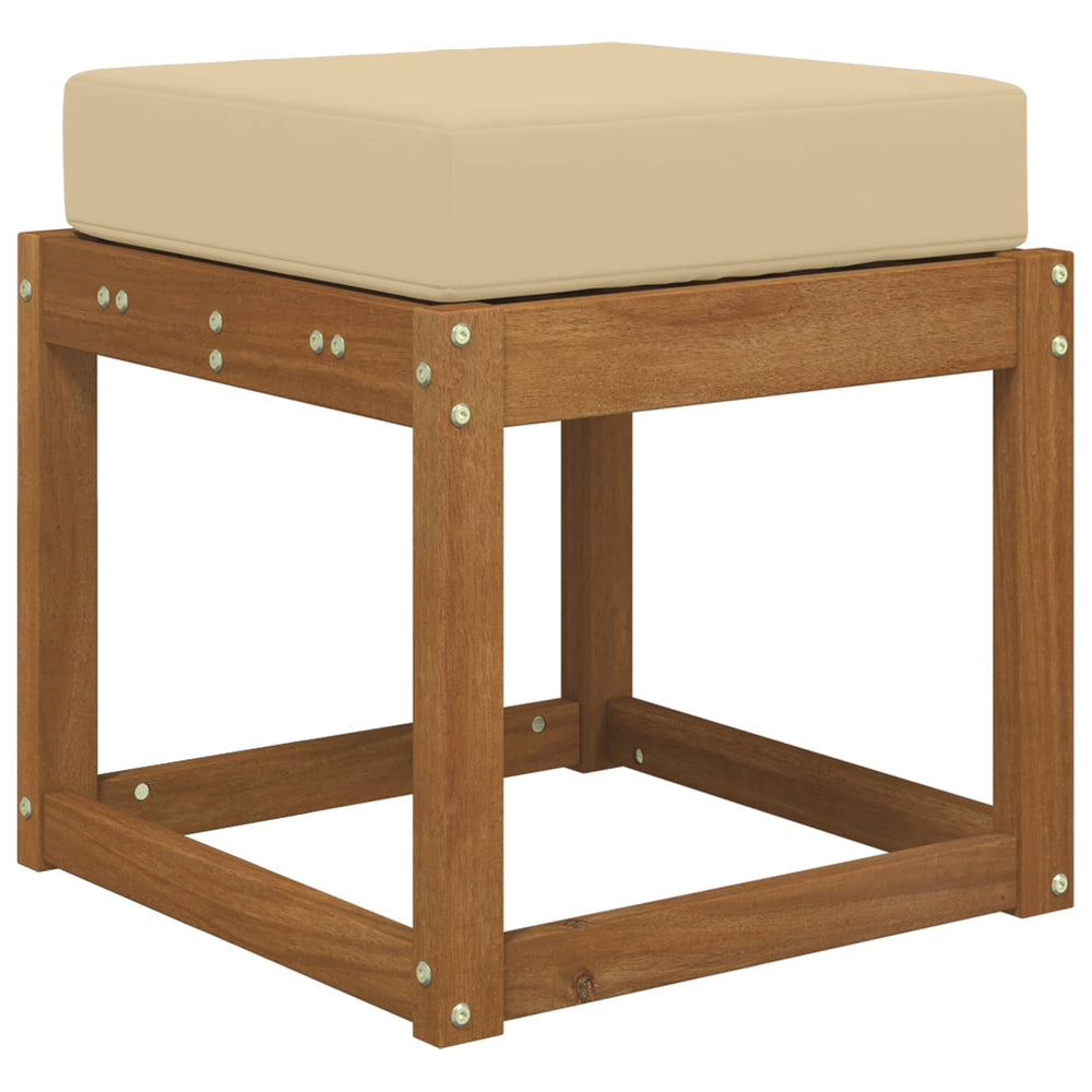 Lauko Sėdimosios Pagalvė Smėlio 40 x 40 x 8 cm 100% poliesteris