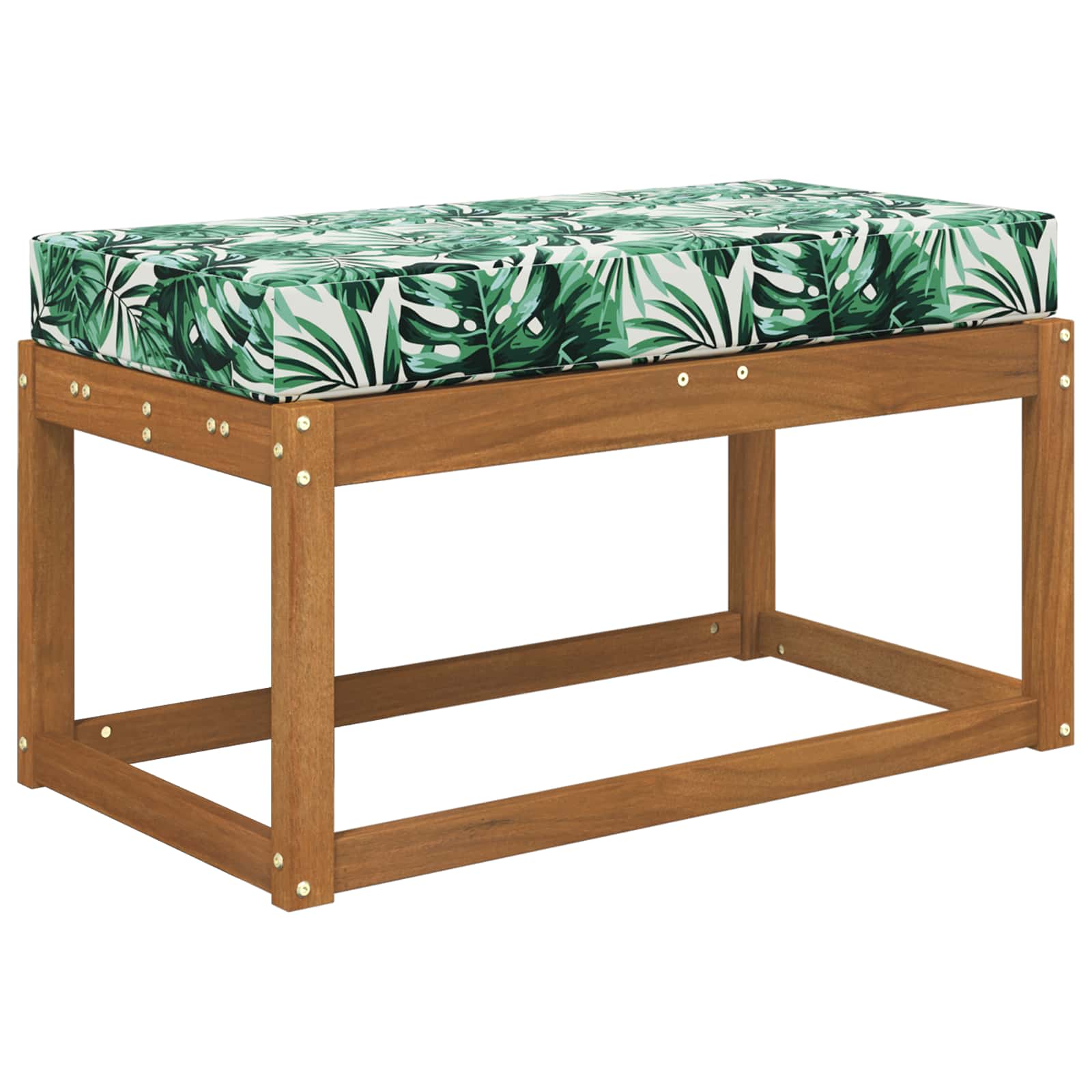 Lauko Sėdimosios Pagalvė Tropinės Lapai 80 x 40 x 8 cm