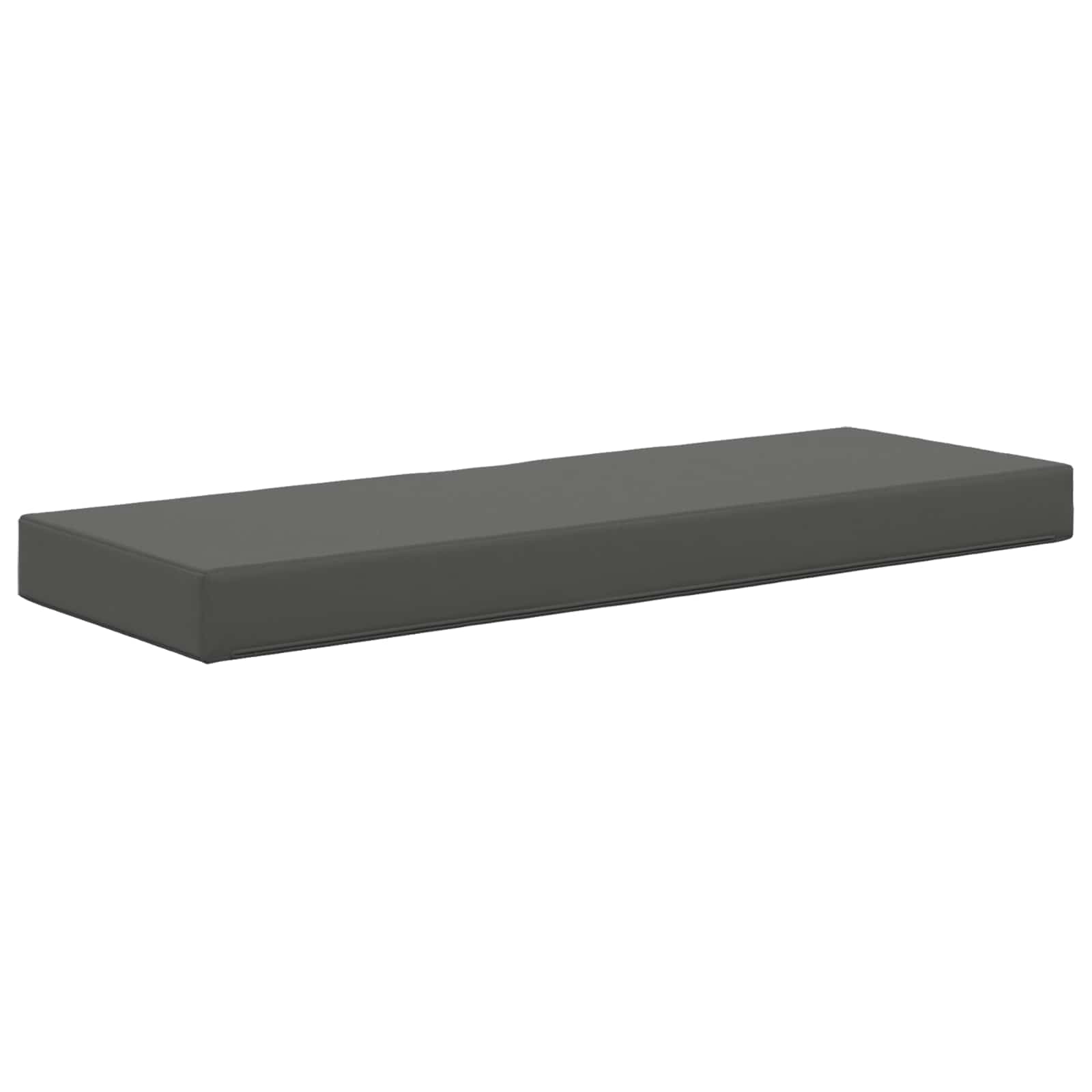 Sėdynės pagalvėlė Antracitas 115 x 40 x 8 cm 100% poliesteris