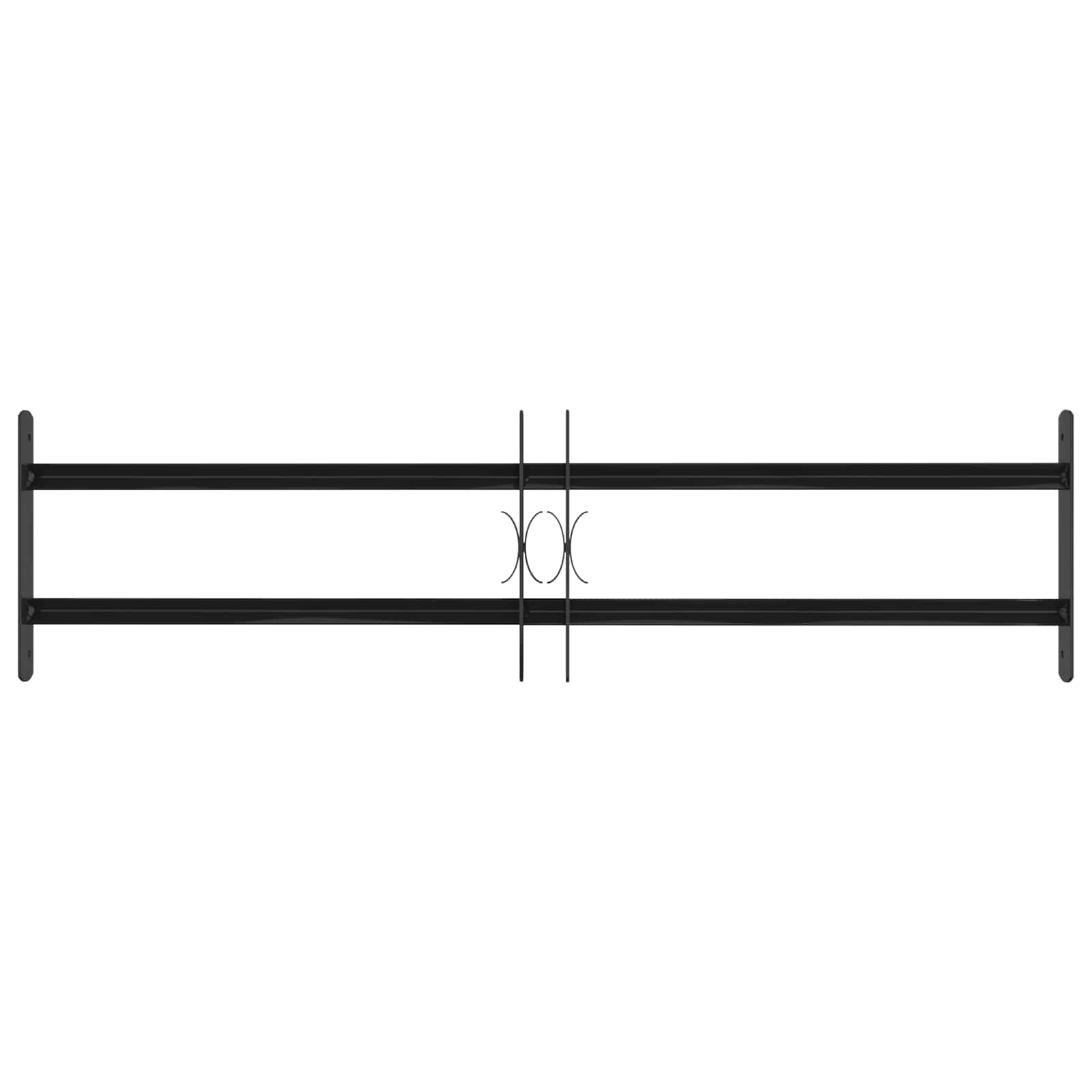 Logu restes 115 x 30 cm Pulverkrāsots tērauds