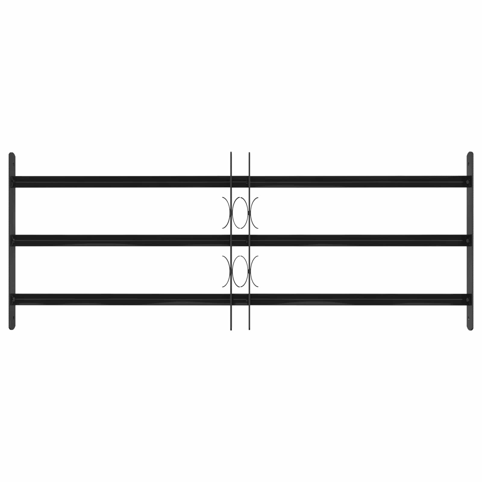 Logu restes 116 x 45 cm Pulverkrāsots tērauds