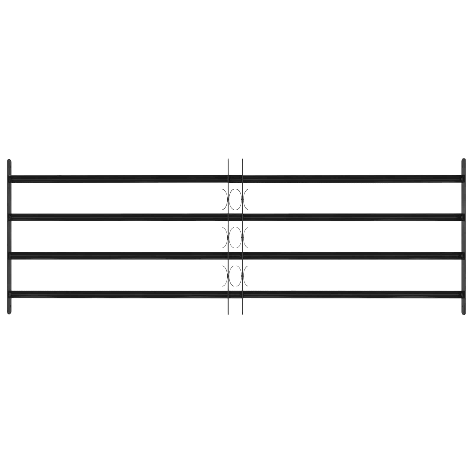 Logu restes 175 x 60 cm Pulverkrāsots tērauds