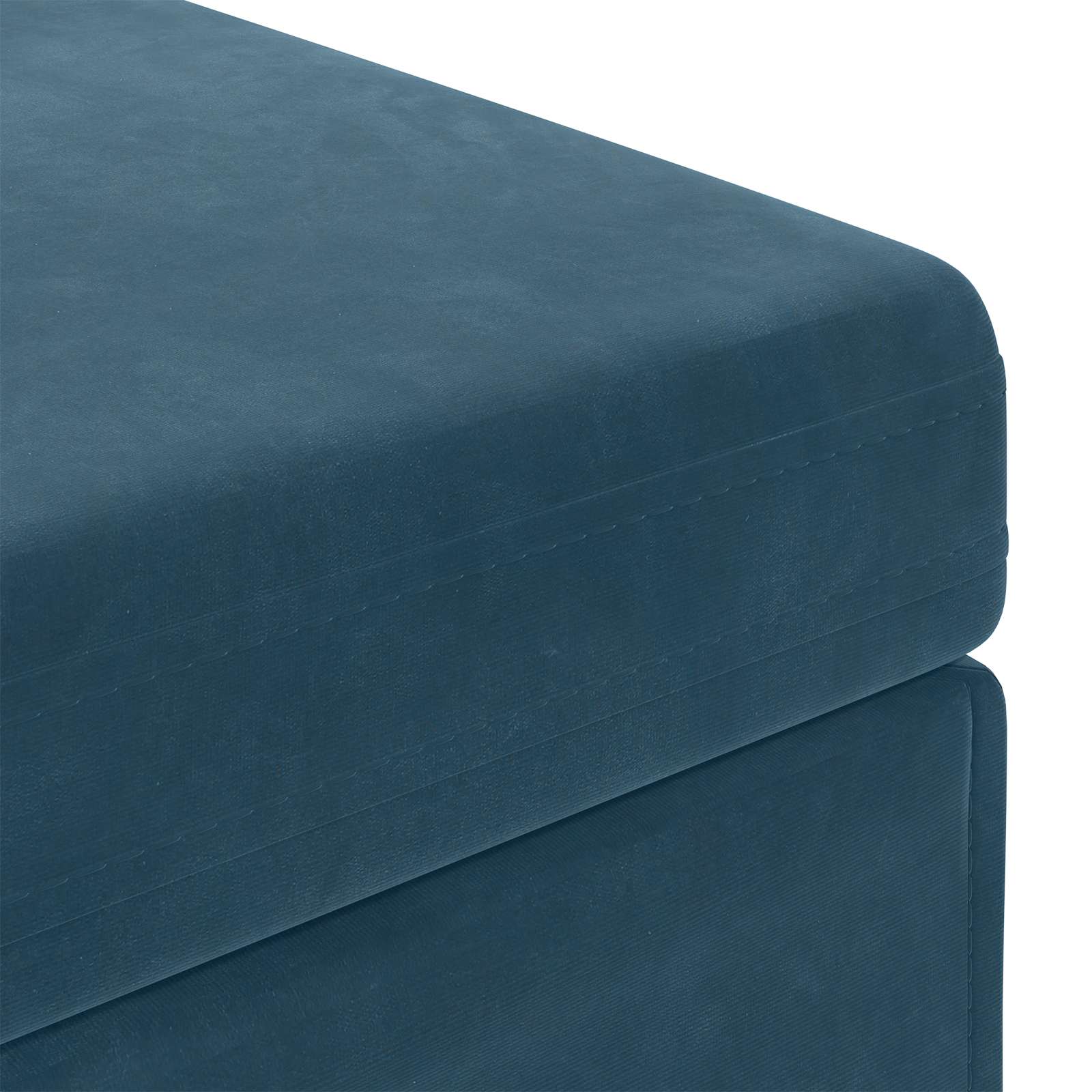 Swing Blue 81 x 41 x 40 cm Velvet and Engineered Wood
