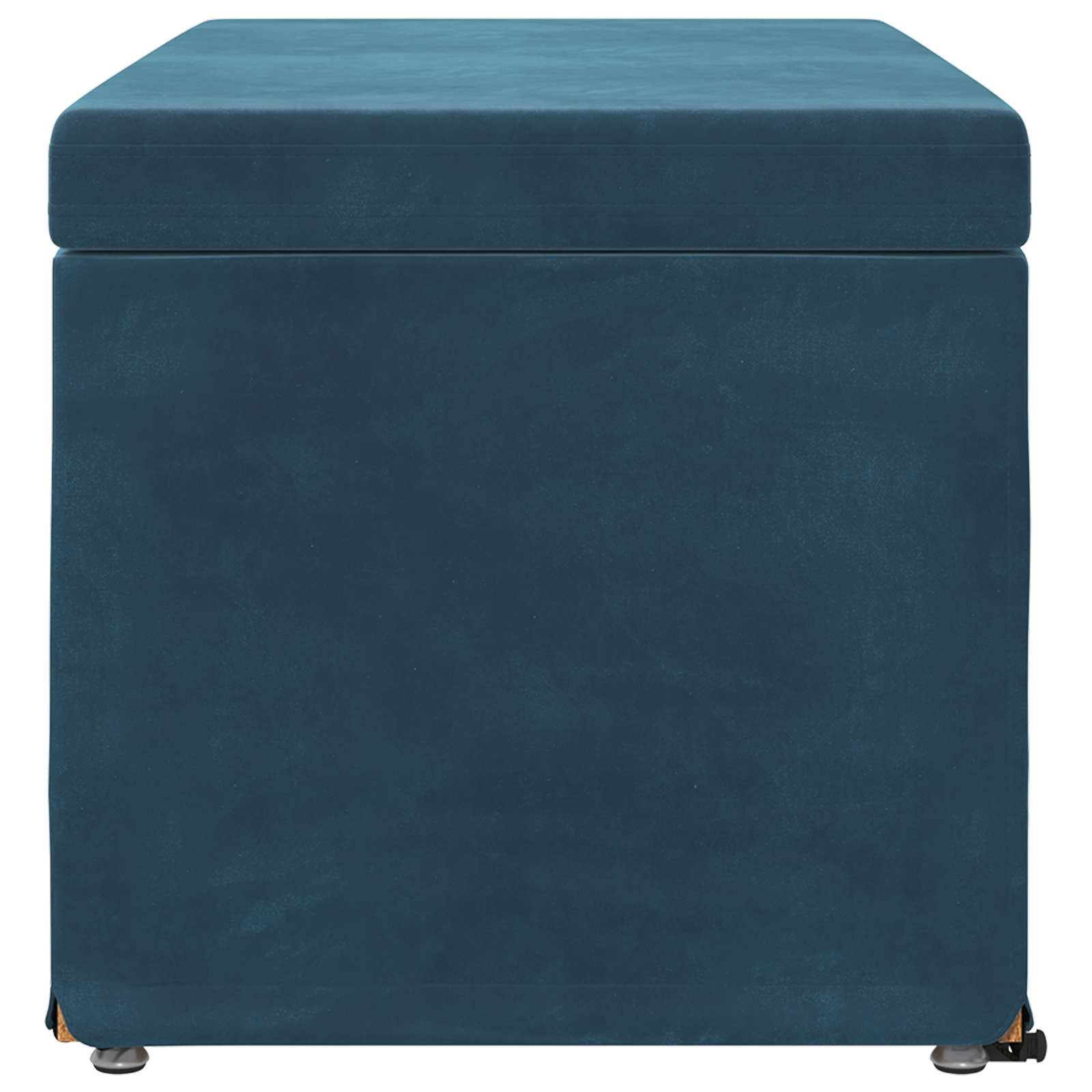 Swing Blue 81 x 41 x 40 cm Velvet and Engineered Wood