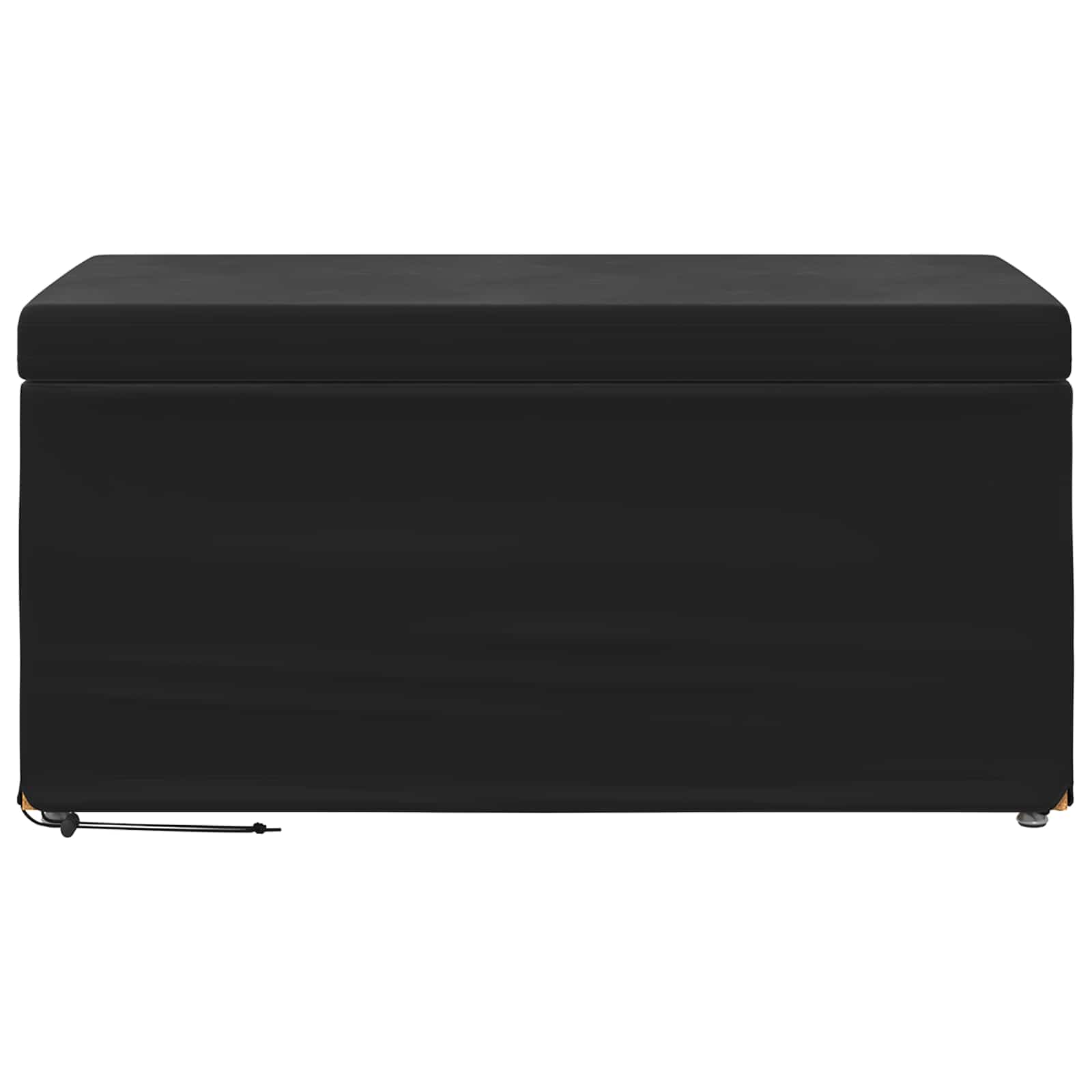 Šūpoles Melnas 81 x 41 x 40 cm Samts un Inženierijas Koks