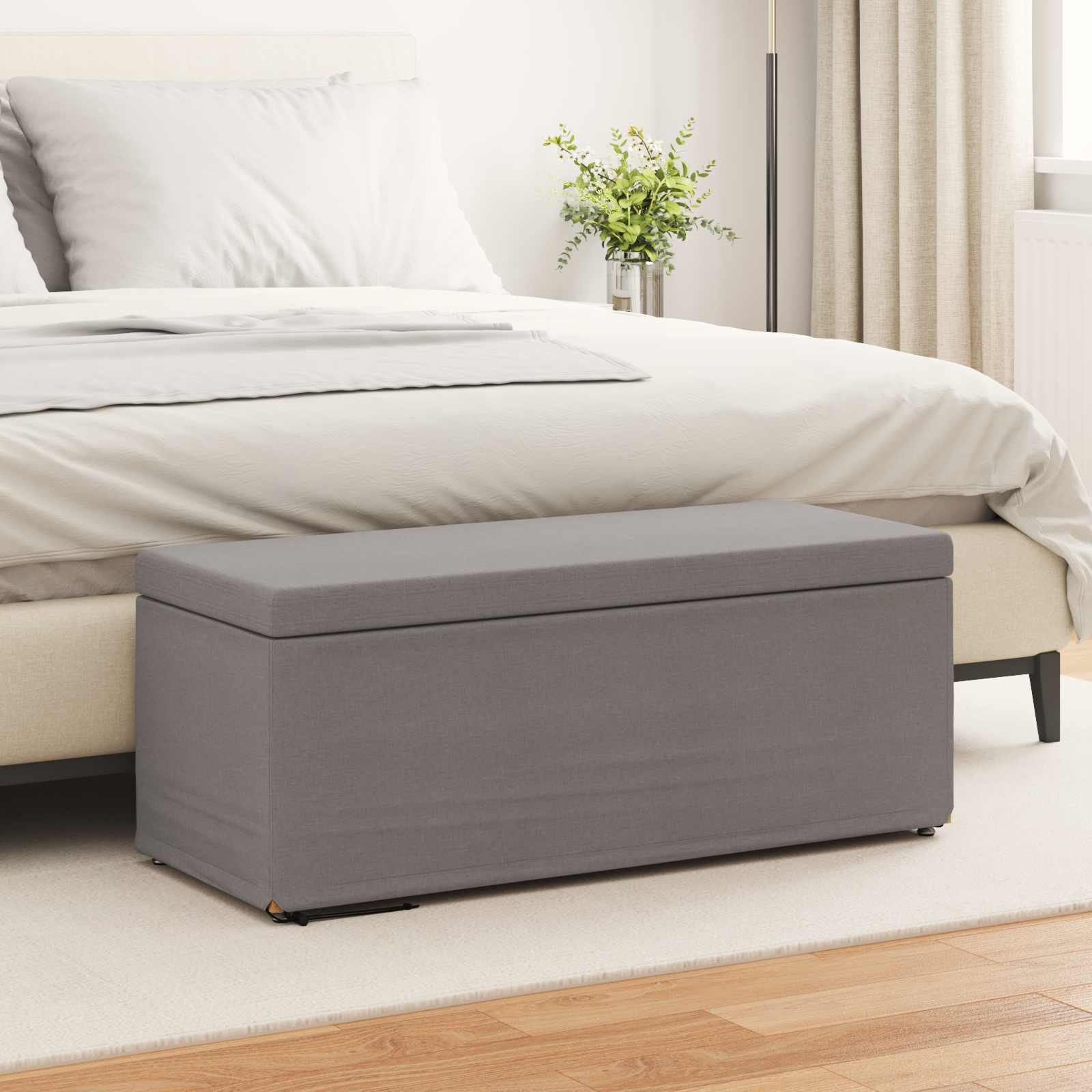 Sūpynes Taupe 101 x 41 x 40 cm Audinys ir inžinerinė mediena