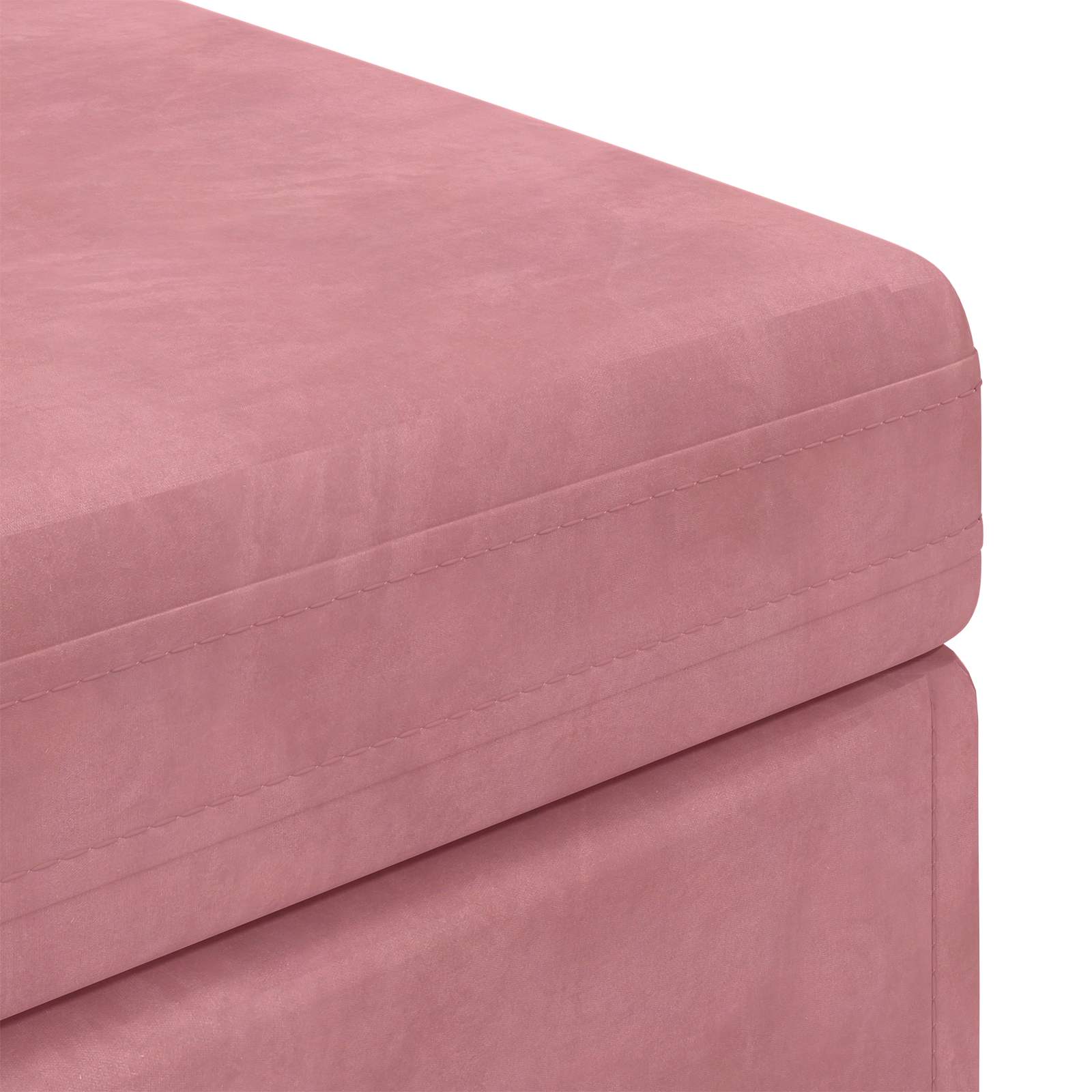 Swing Pink 101 x 41 x 40 cm Velvet and Engineered Wood