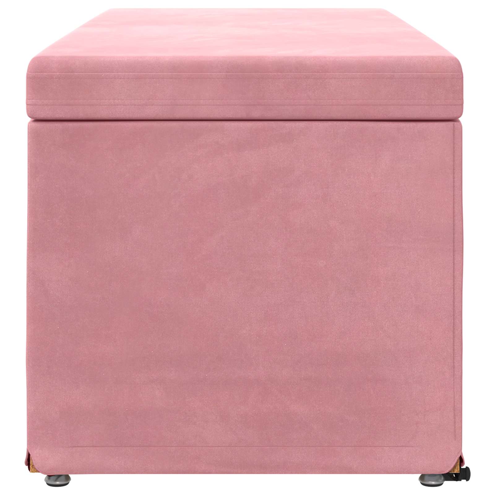 Swing Pink 101 x 41 x 40 cm Velvet and Engineered Wood