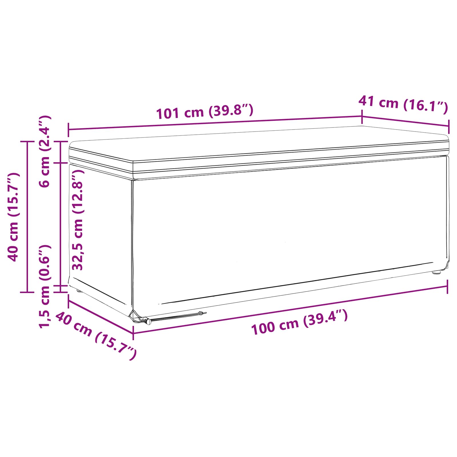 Swing Pink 101 x 41 x 40 cm Velvet and Engineered Wood