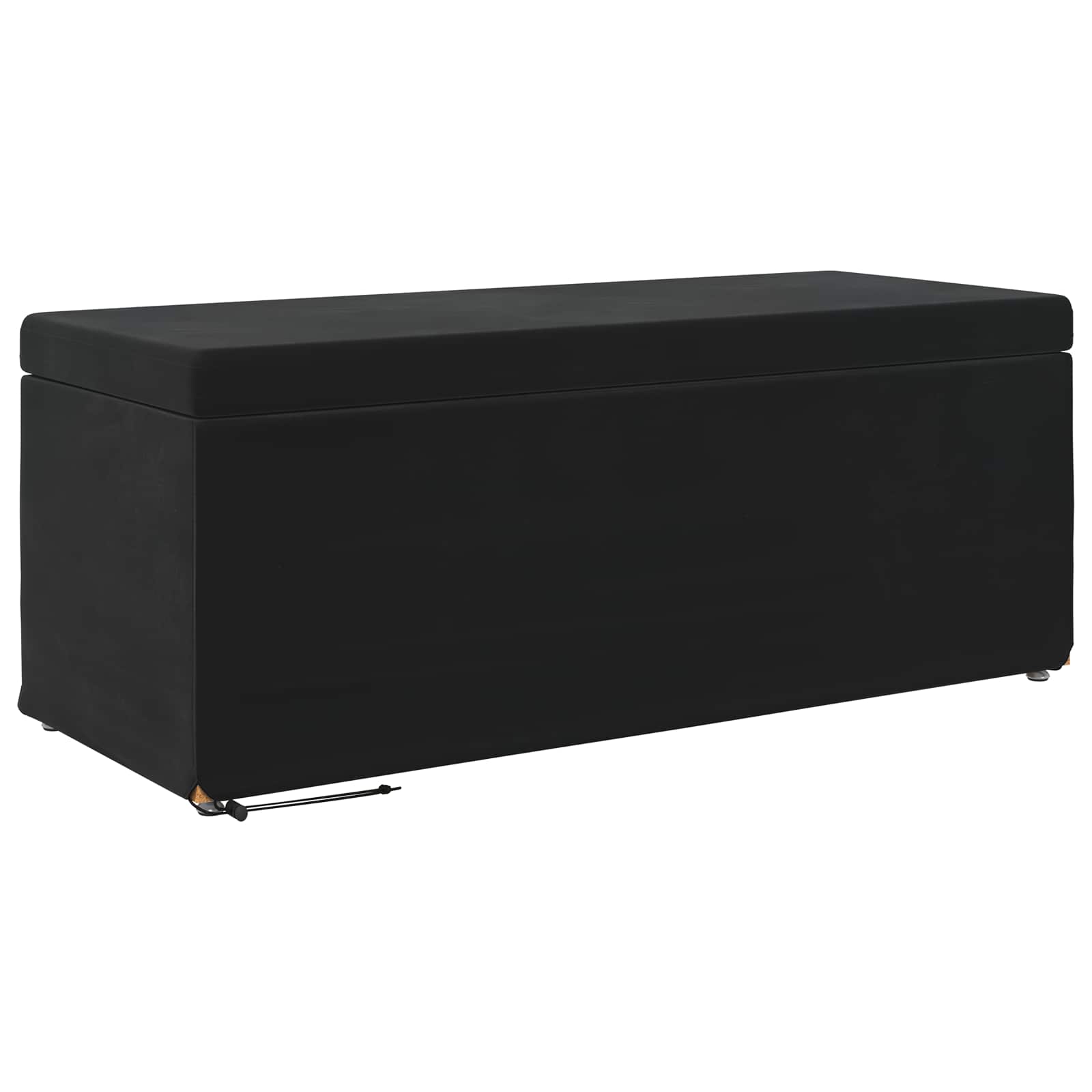 Sūpynes Juoda 101 x 41 x 40 cm Velvetas ir Inžinerinė Medis