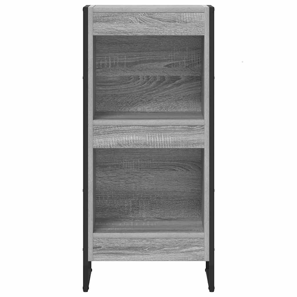 Grāmatu plaukts Pelēks Sonoma 80 x 30 x 155 cm Inženierijas koksne