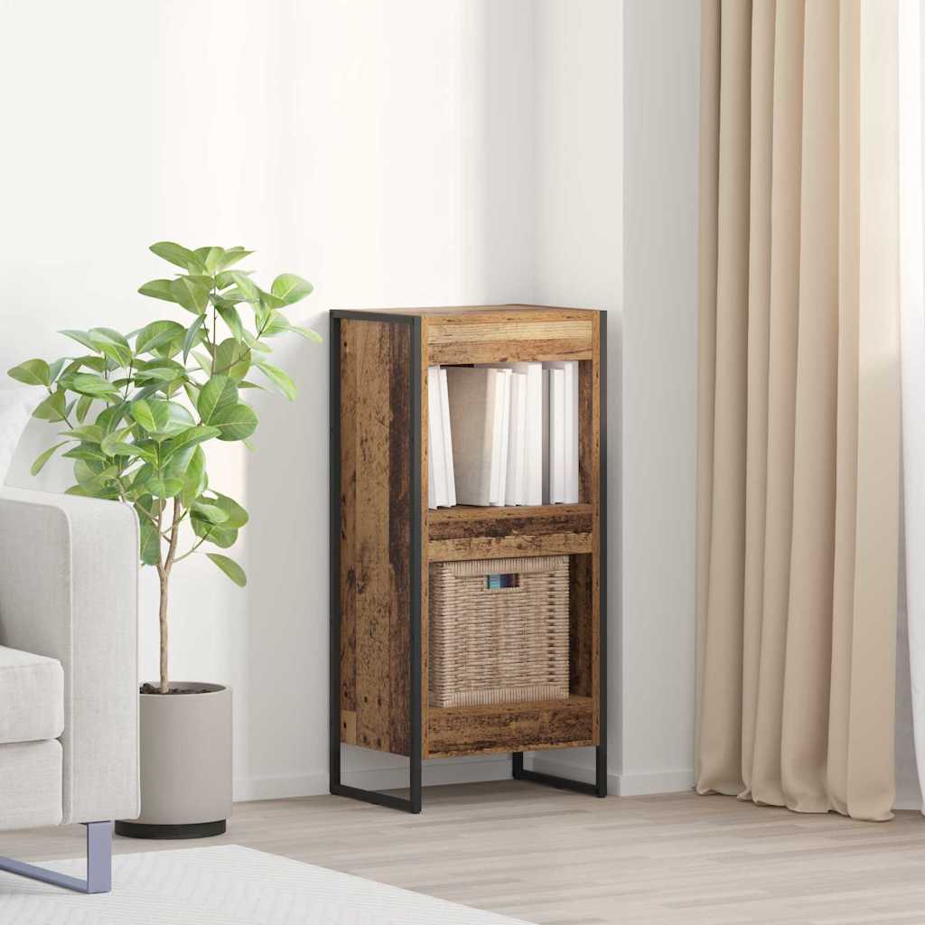 Knygų spinta Senovinis medis 80 x 30 x 155 cm Apdirbta mediena