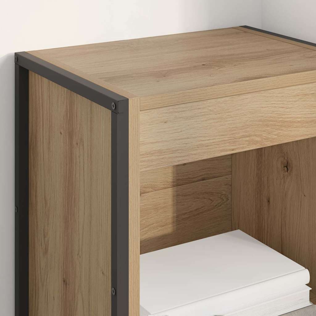 Grāmatu plaukts Ozols meistara 80 x 30 x 155 cm Apstrādāta koksne