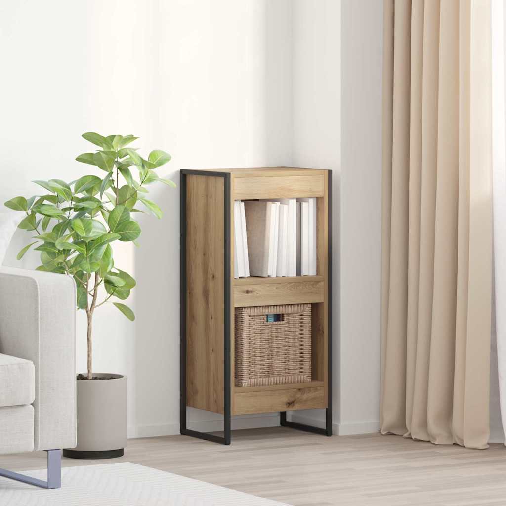 Grāmatu plaukts Ozols meistara 80 x 30 x 155 cm Apstrādāta koksne