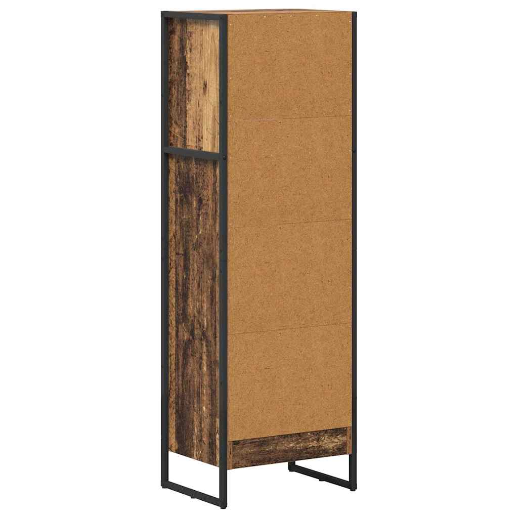 Knygų spinta Senovinis medis 80 x 30 x 155 cm Apdirbta mediena