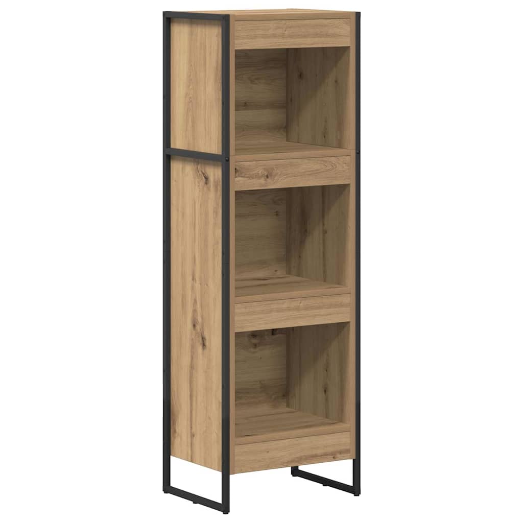 Grāmatu plaukts Ozols meistara 80 x 30 x 155 cm Apstrādāta koksne