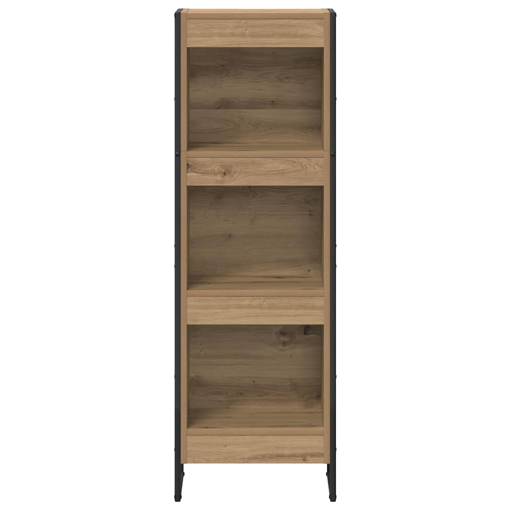 Grāmatu plaukts Ozols meistara 80 x 30 x 155 cm Apstrādāta koksne
