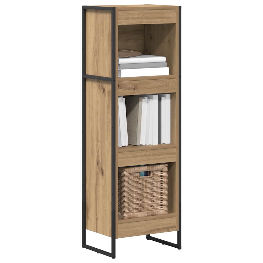 Grāmatu plaukts Ozols meistara 80 x 30 x 155 cm Apstrādāta koksne
