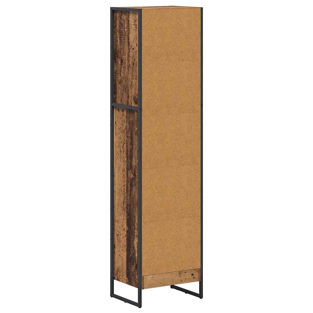 Knygų spinta Senovinis medis 80 x 30 x 155 cm Apdirbta mediena