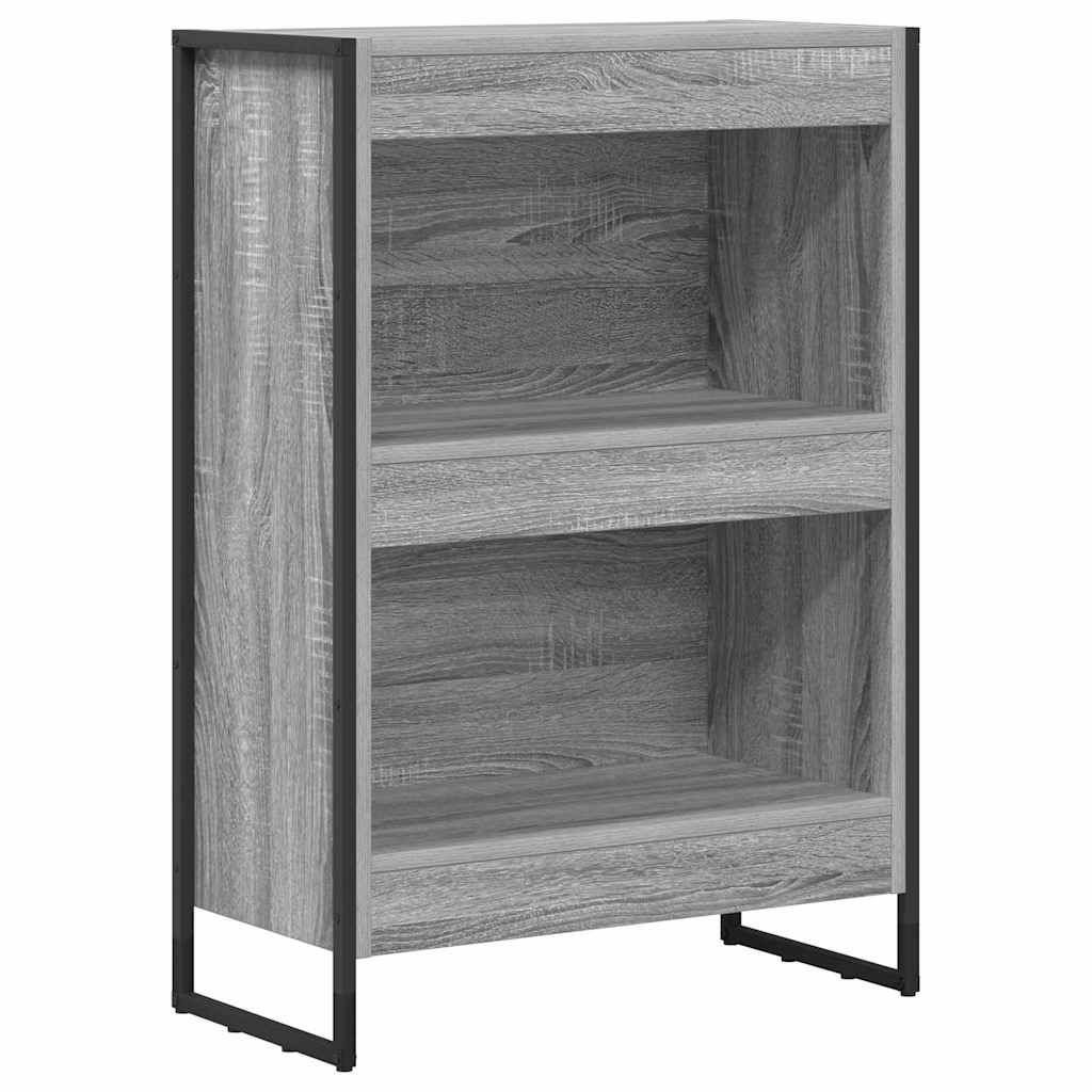 Grāmatu plaukts Pelēks Sonoma 80 x 30 x 155 cm Inženierijas koksne