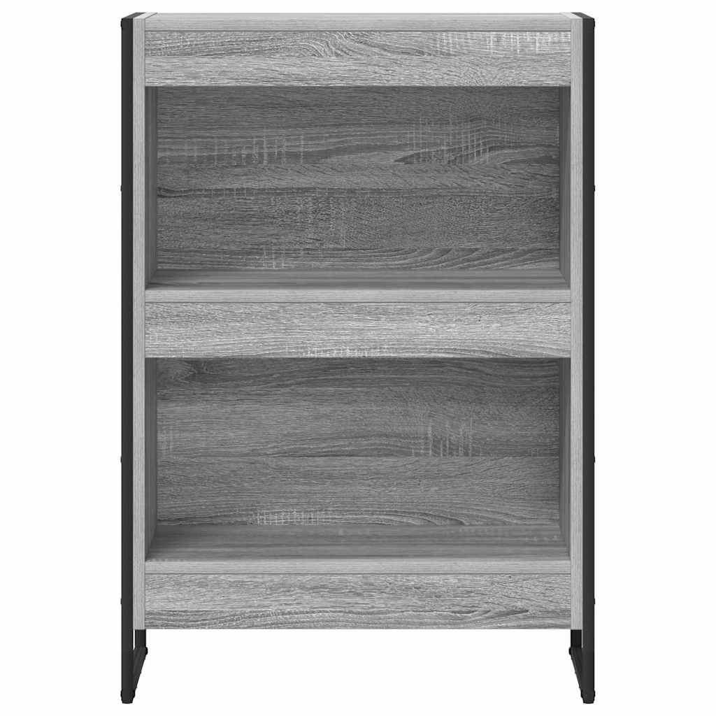 Grāmatu plaukts Pelēks Sonoma 80 x 30 x 155 cm Inženierijas koksne