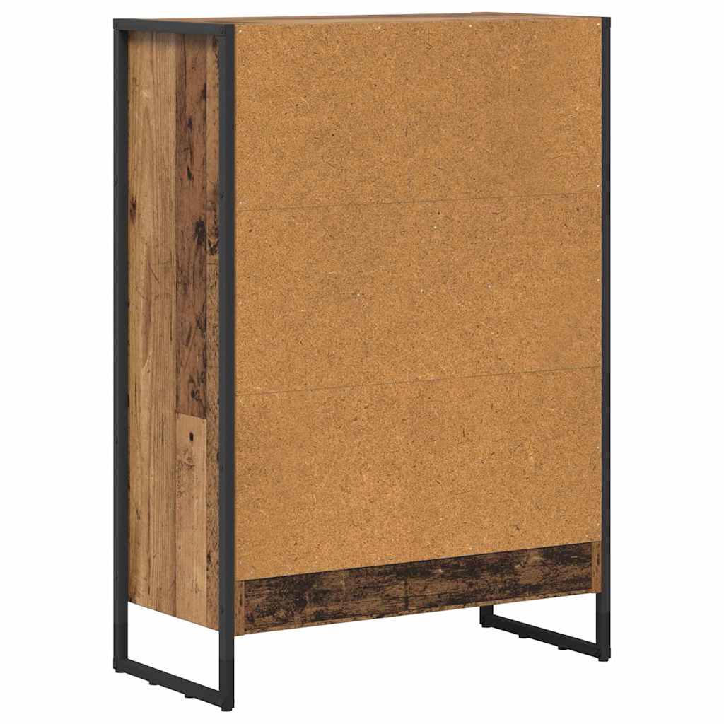 Knygų spinta Senovinis medis 80 x 30 x 155 cm Apdirbta mediena