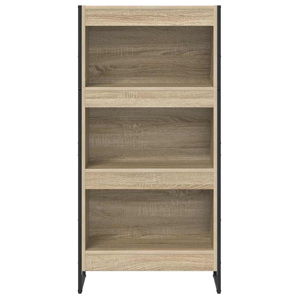 Grāmatu skapis Sonoma 80 x 30 x 155 cm Apstrādāta koksne