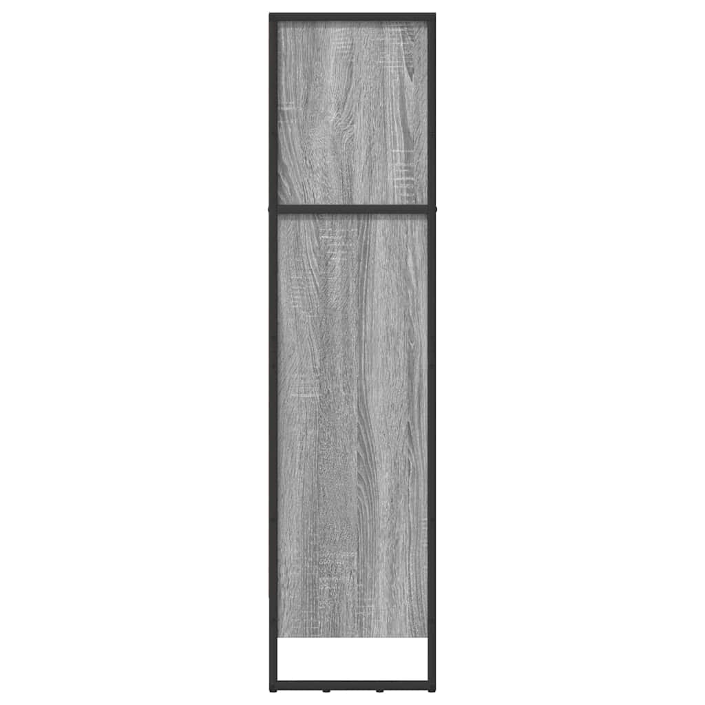 Knygų spinta Pilkas Sonoma 80 x 30 x 155 cm Apdirbta mediena