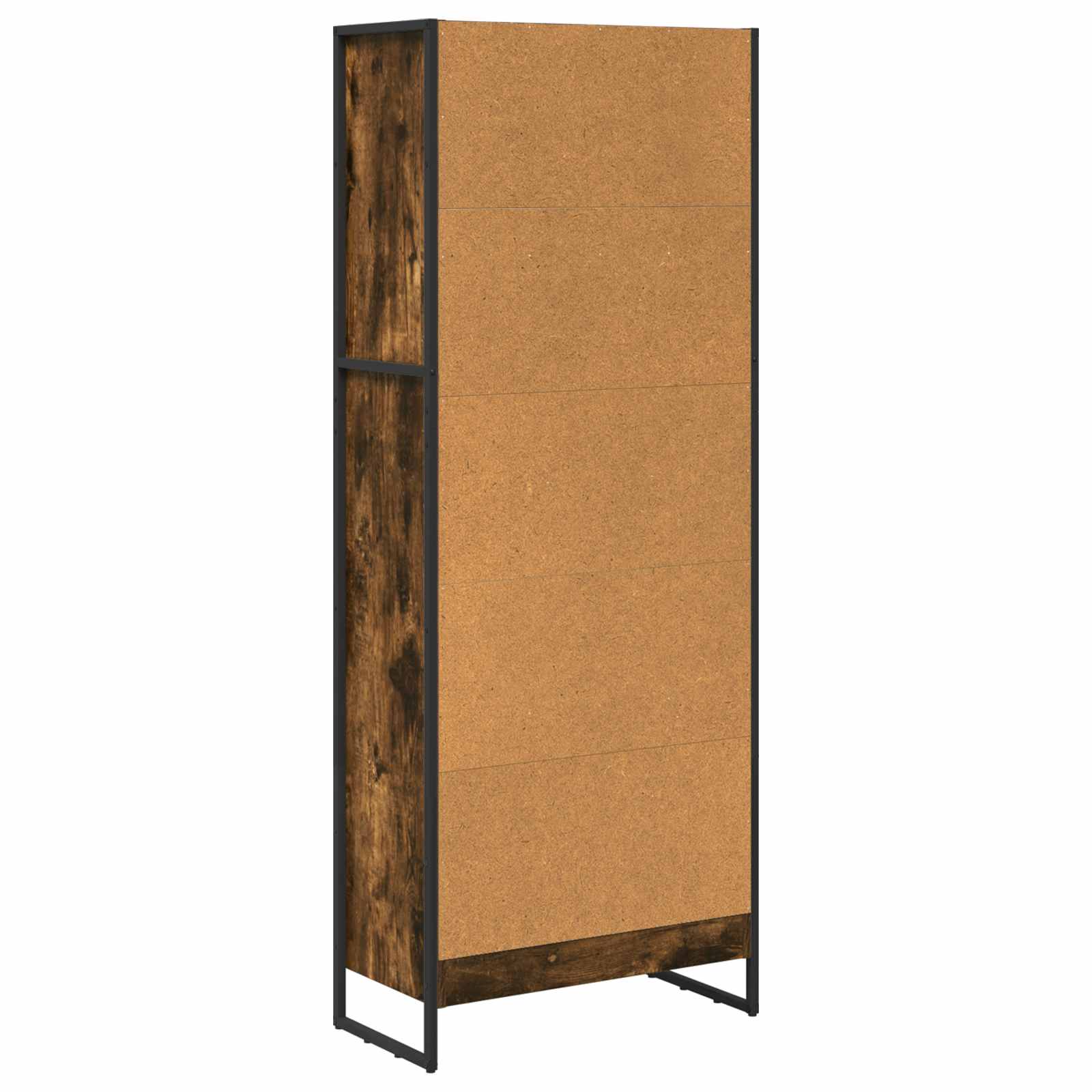 Knygų spinta Dūminis ąžuolas 80 x 30 x 155 cm Apdirbta mediena