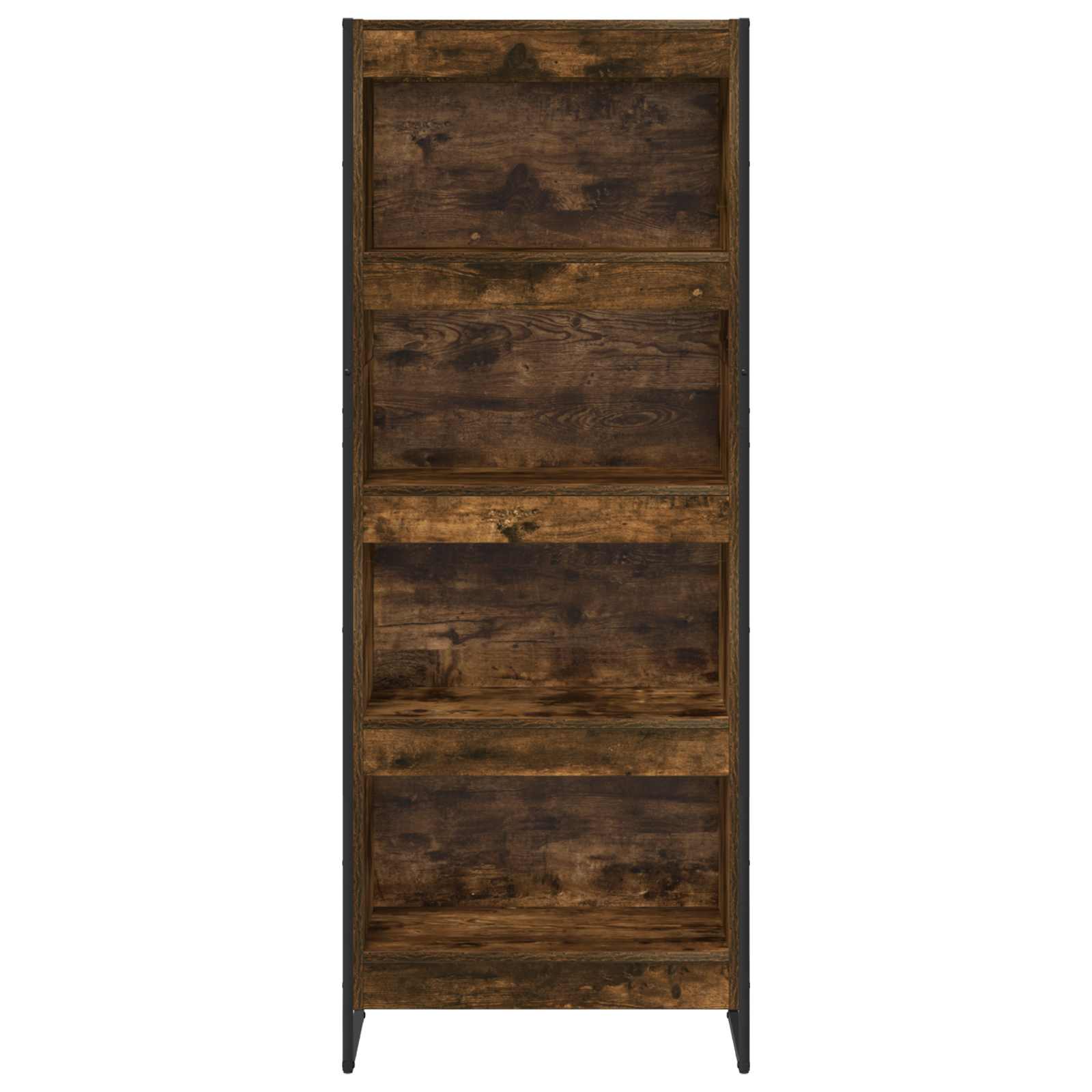 Knygų spinta Dūminis ąžuolas 80 x 30 x 155 cm Apdirbta mediena