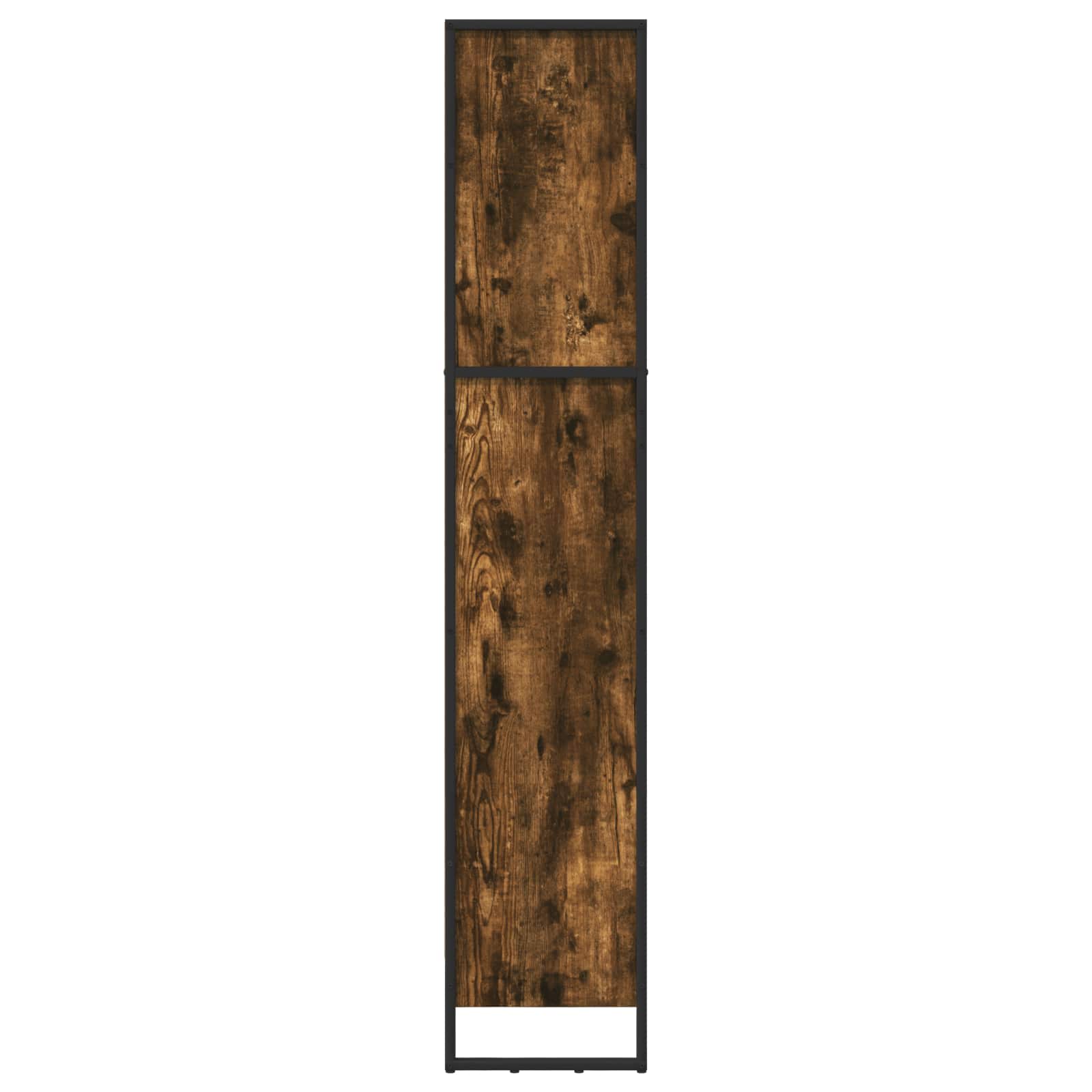 Knygų spinta Dūminis ąžuolas 80 x 30 x 155 cm Apdirbta mediena
