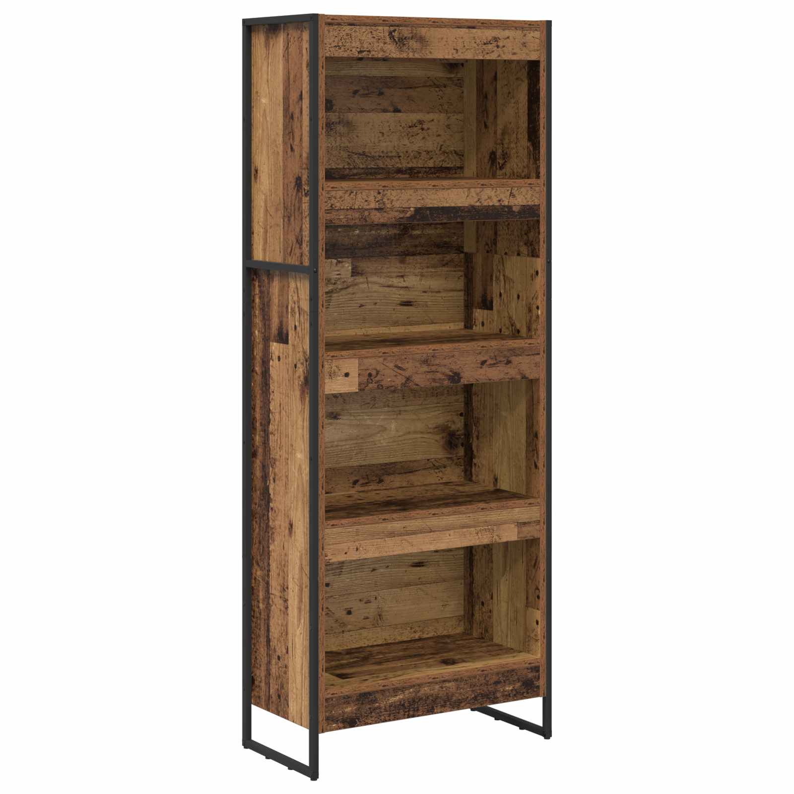 Knygų spinta Senovinis medis 80 x 30 x 155 cm Apdirbta mediena