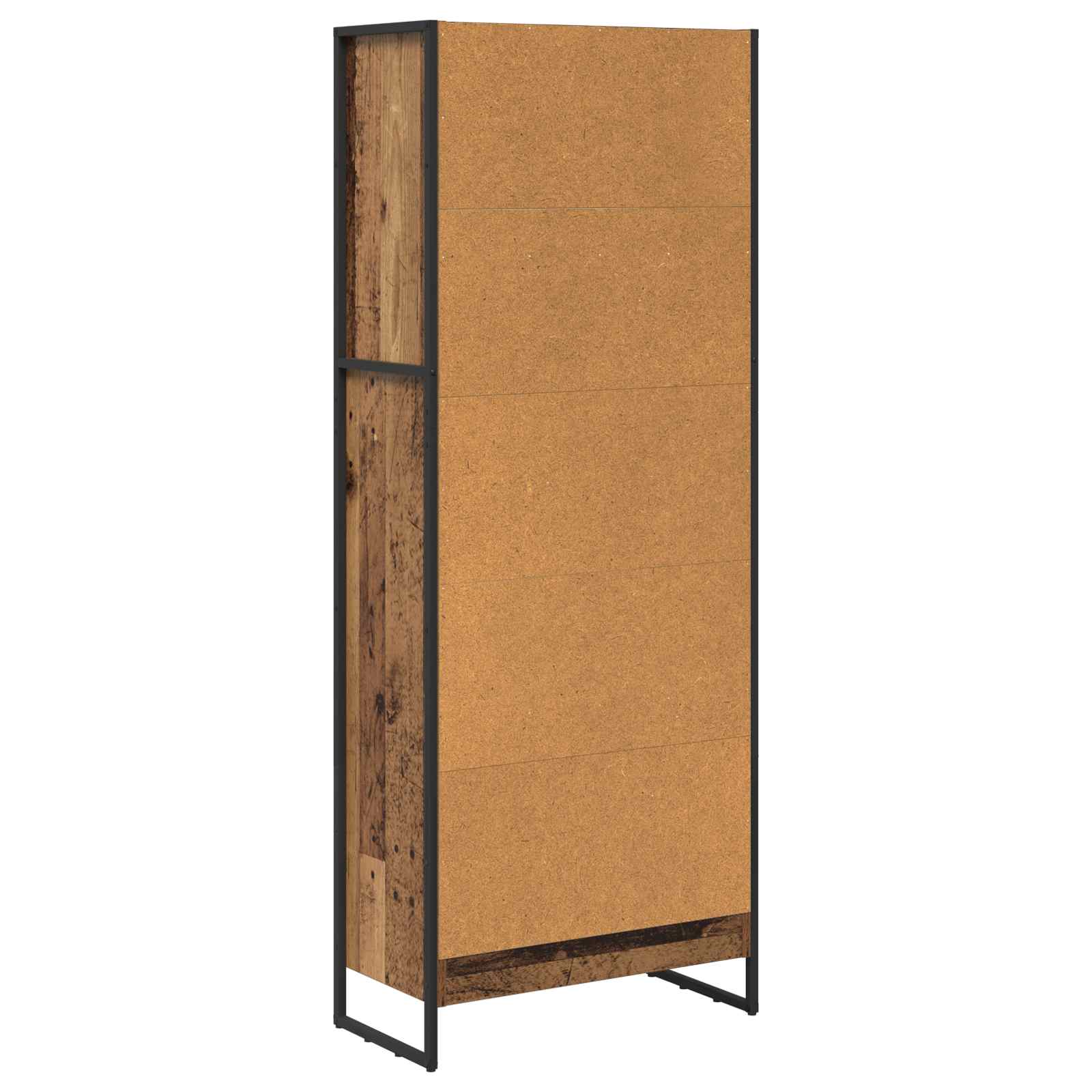Knygų spinta Senovinis medis 80 x 30 x 155 cm Apdirbta mediena