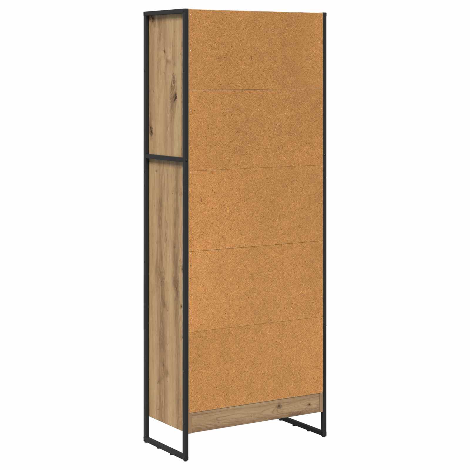 Knygų spinta Meistrų ąžuolas 80 x 30 x 155 cm Apdirbta mediena