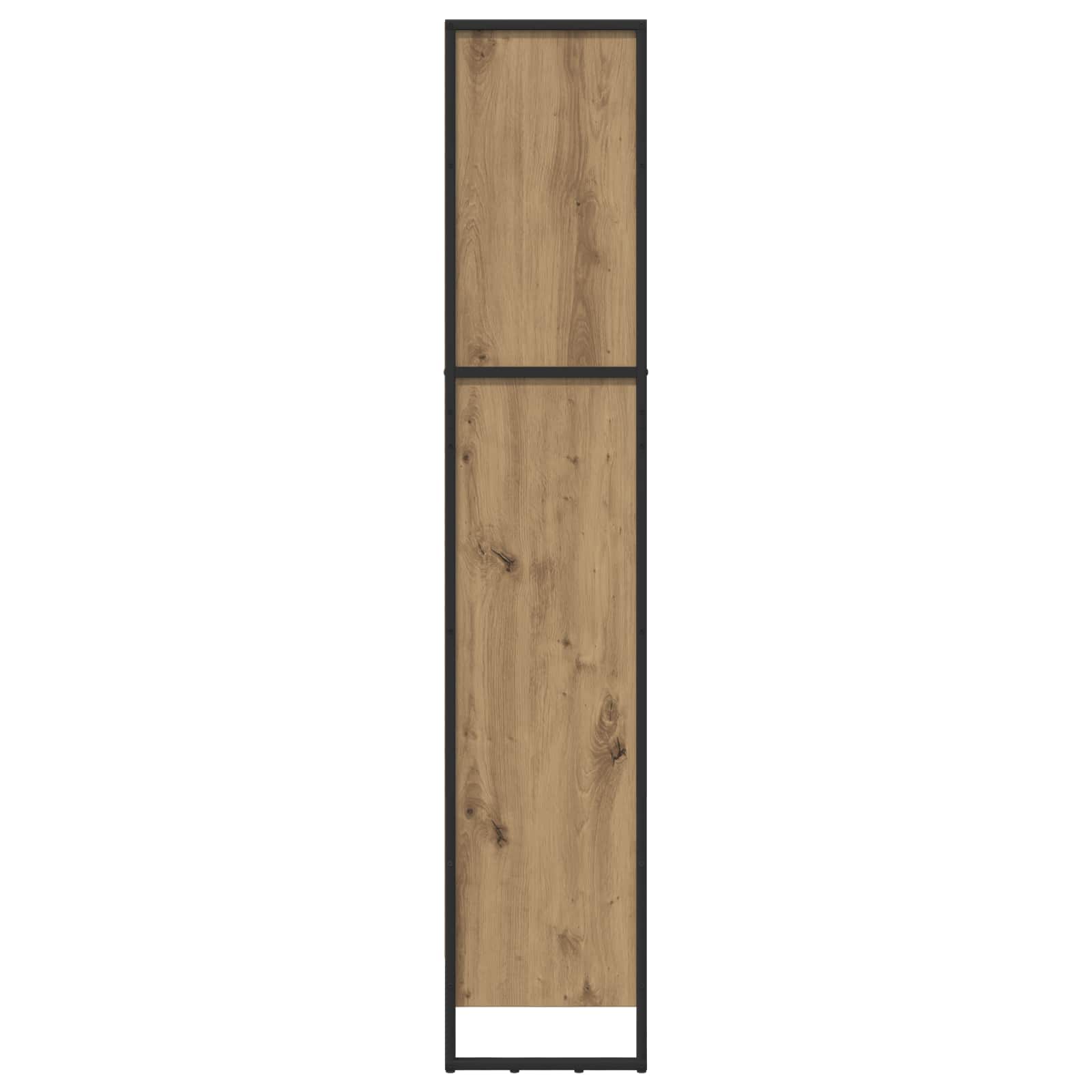 Knygų spinta Meistrų ąžuolas 80 x 30 x 155 cm Apdirbta mediena