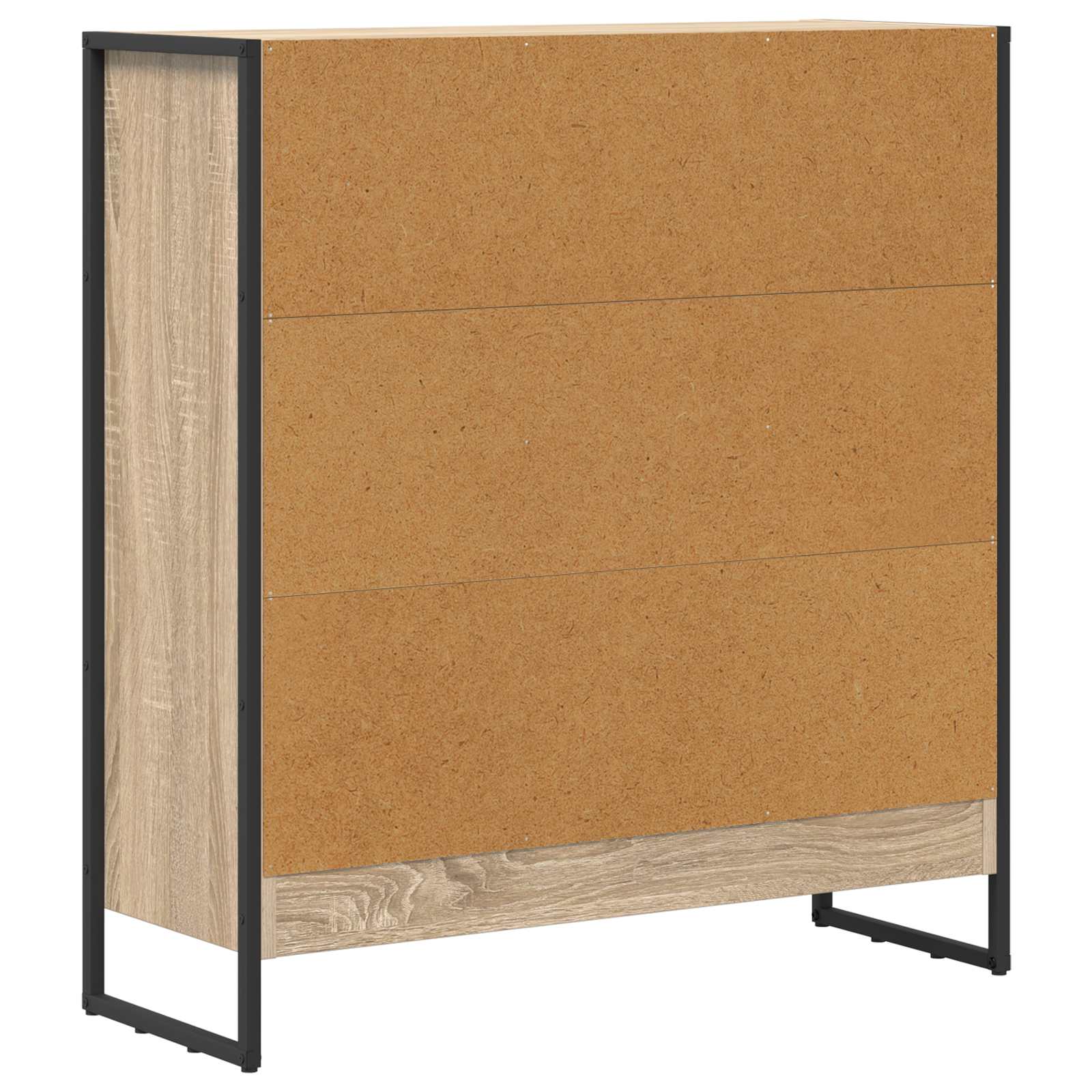 Grāmatu skapis Sonoma 80 x 30 x 155 cm Apstrādāta koksne