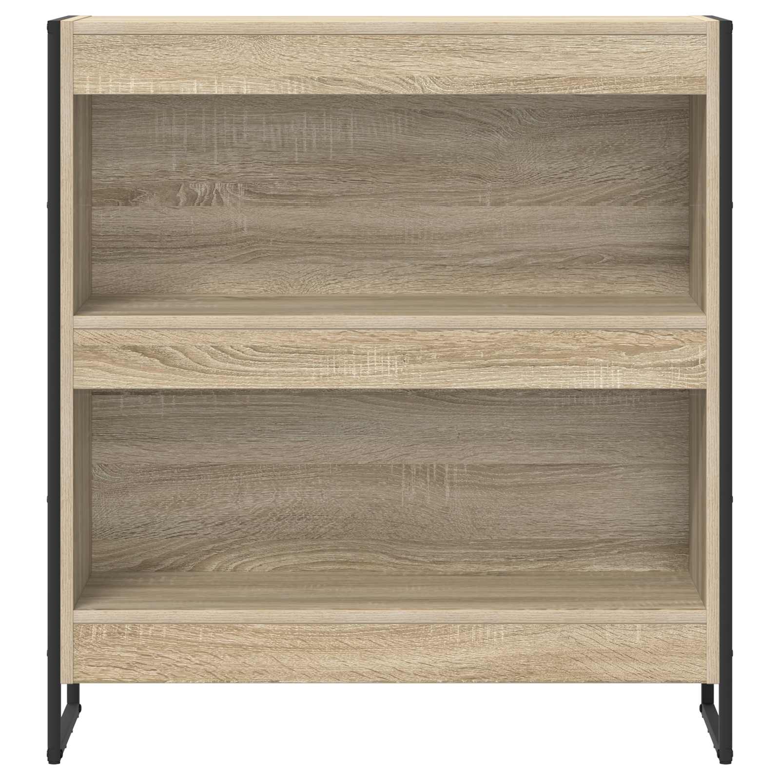 Grāmatu skapis Sonoma 80 x 30 x 155 cm Apstrādāta koksne