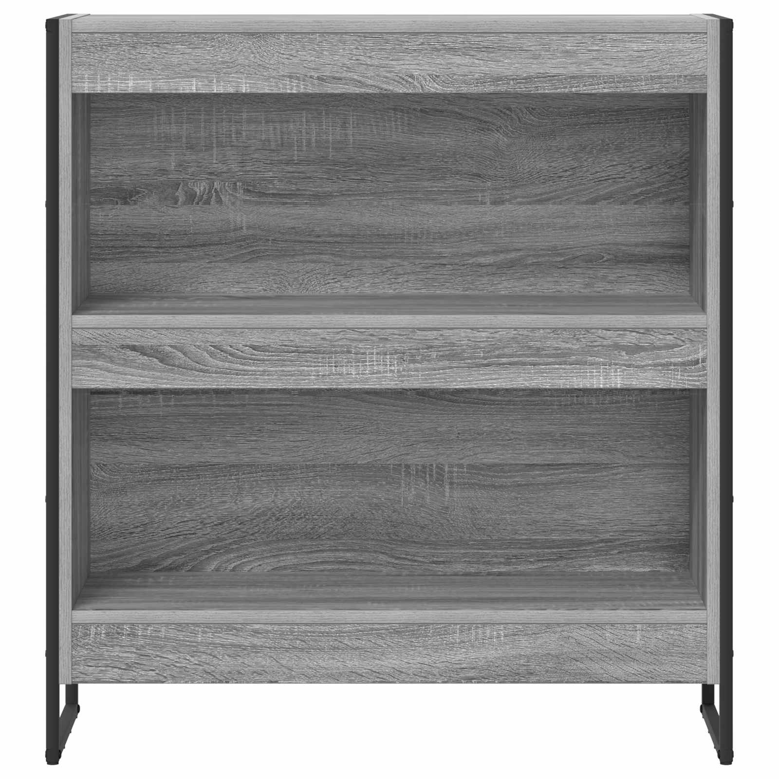 Grāmatu plaukts Pelēks Sonoma 80 x 30 x 155 cm Inženierijas koksne