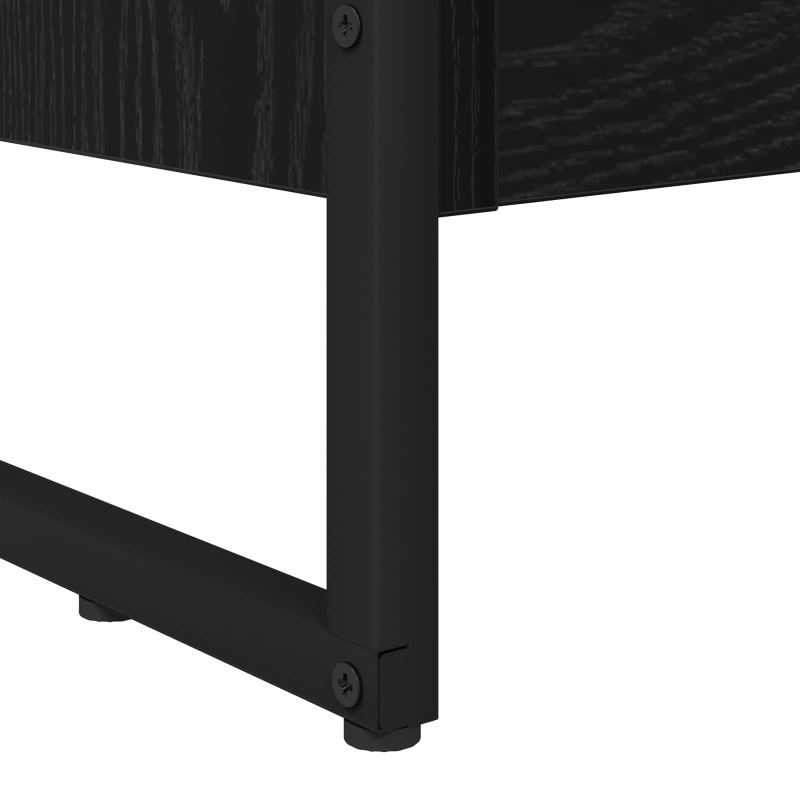 Bookshelf Black oak 80 x 30 x 155 cm Engineered wood