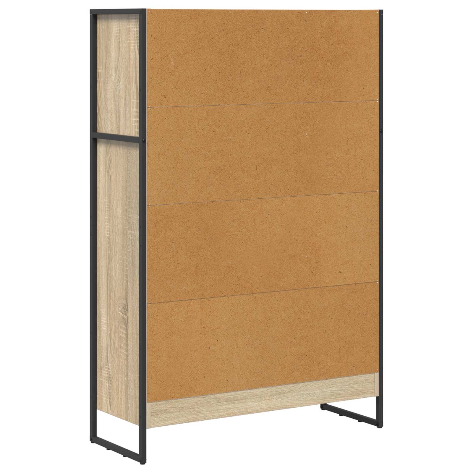 Bookcase Sonoma 80 x 30 x 155 cm Engineered Wood