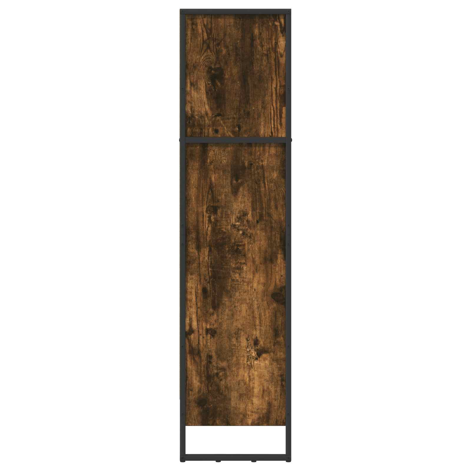 Knygų spinta Dūminis ąžuolas 80 x 30 x 155 cm Apdirbta mediena