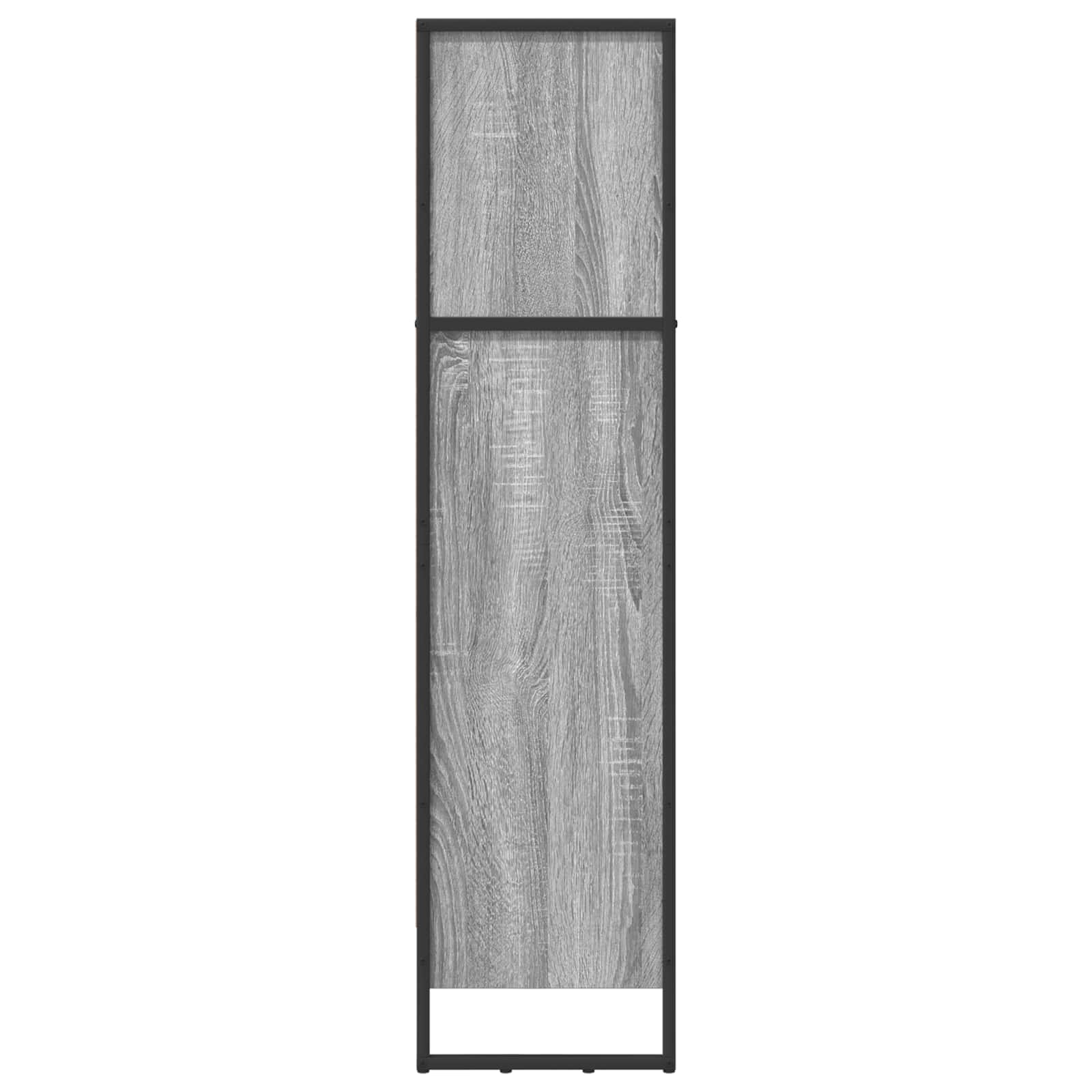Bookcase Grey Sonoma 80 x 30 x 155 cm Engineered Wood
