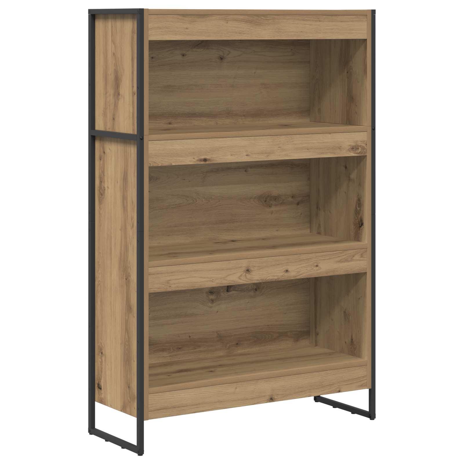 Grāmatu plaukts Ozols meistara 80 x 30 x 155 cm Apstrādāta koksne
