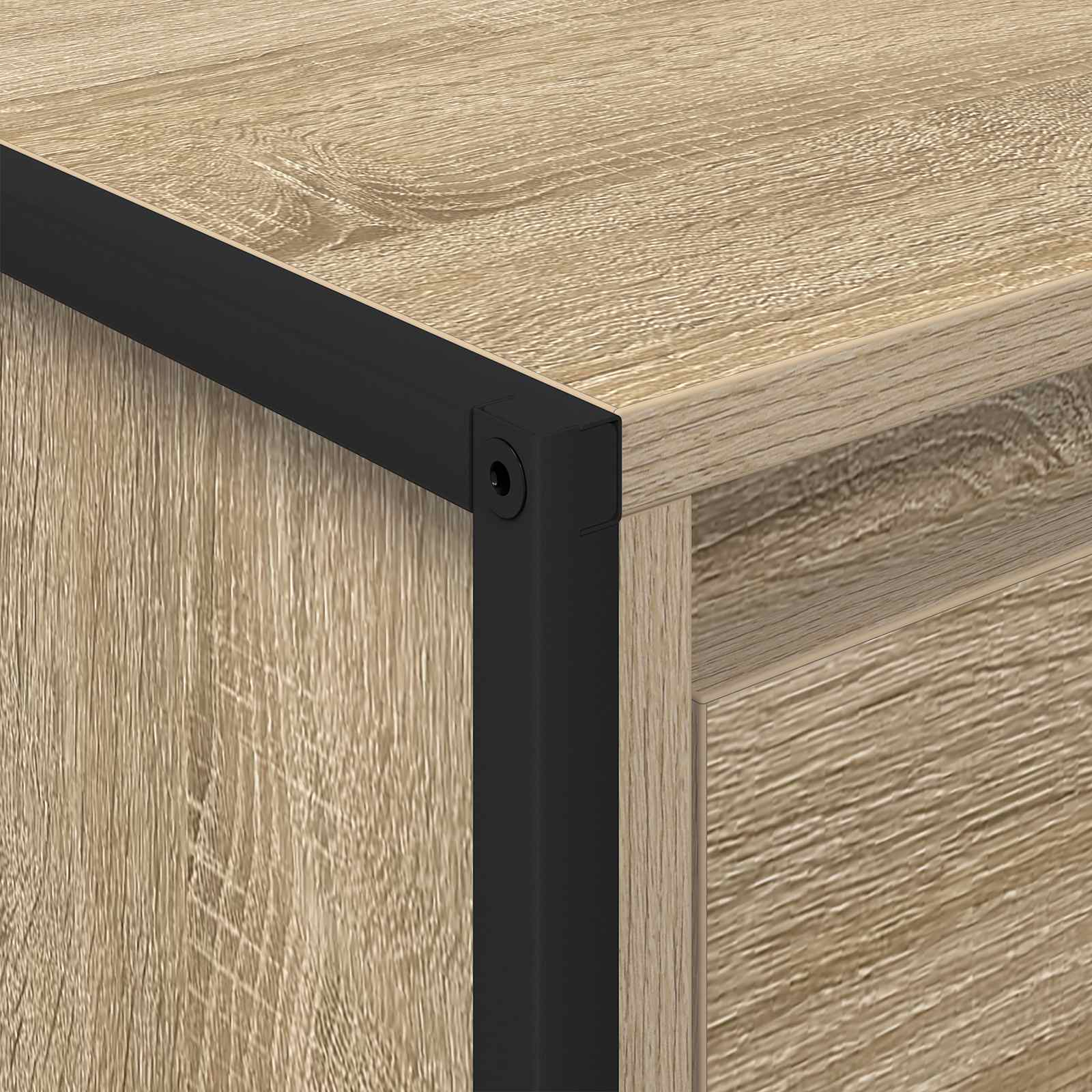 Coffee table Sonoma 100 x 46 x 40 cm Engineered wood