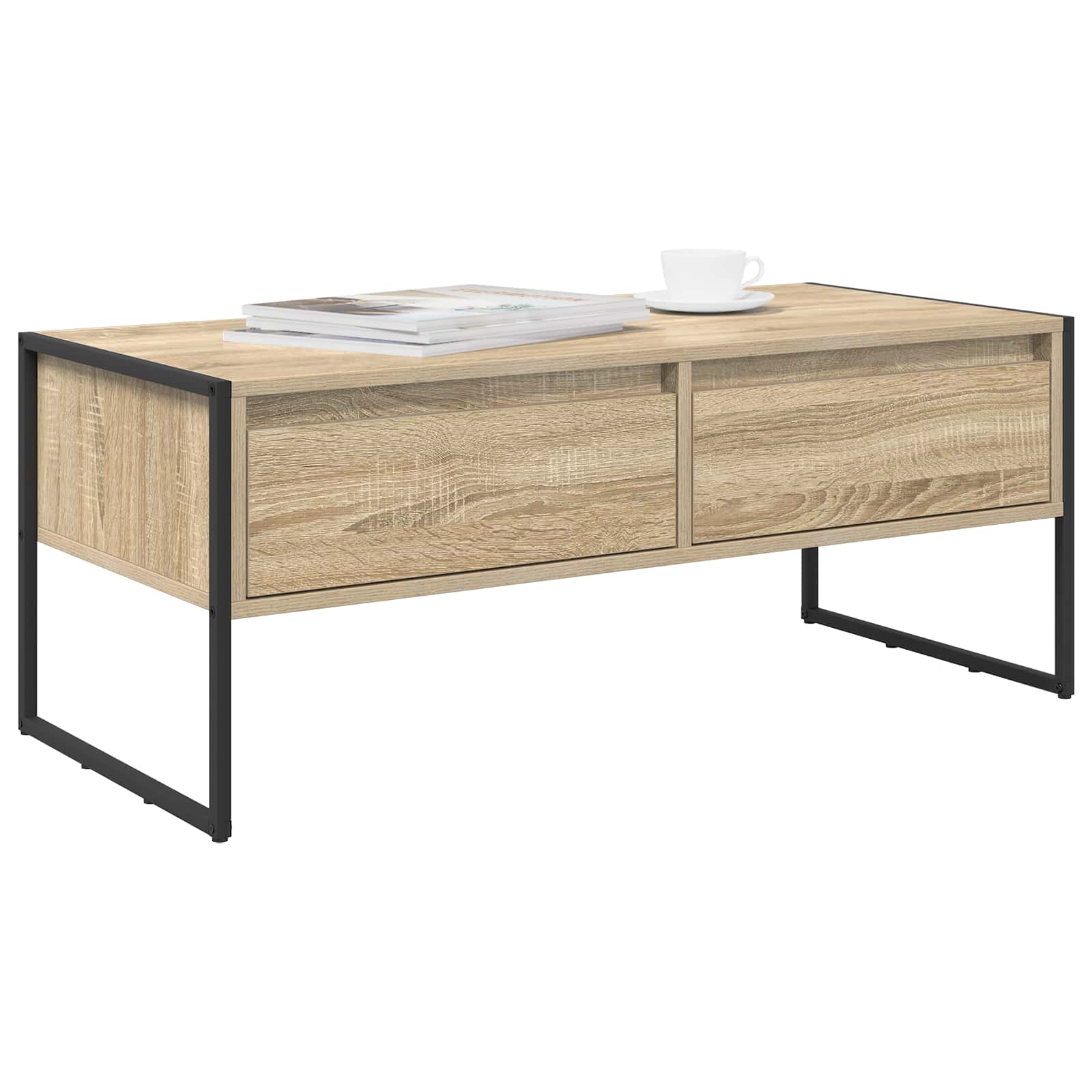Coffee table Sonoma 100 x 46 x 40 cm Engineered wood