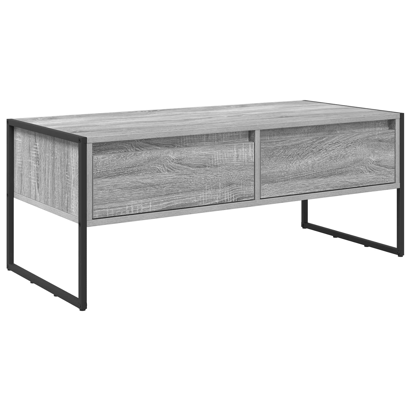 Kavos staliukas Pilkas Sonoma 100 x 46 x 40 cm Apdirbta mediena