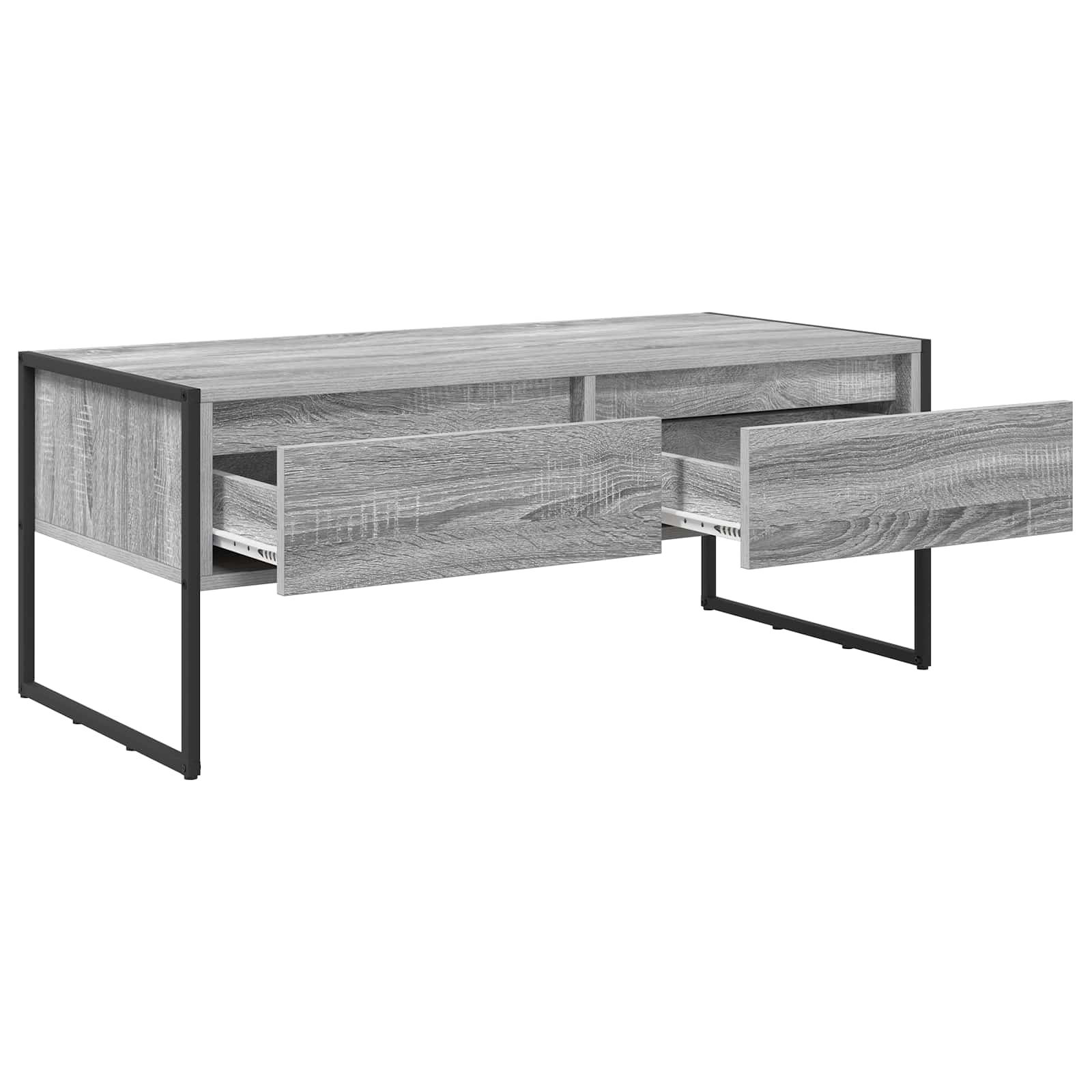 Kavos staliukas Pilkas Sonoma 100 x 46 x 40 cm Apdirbta mediena